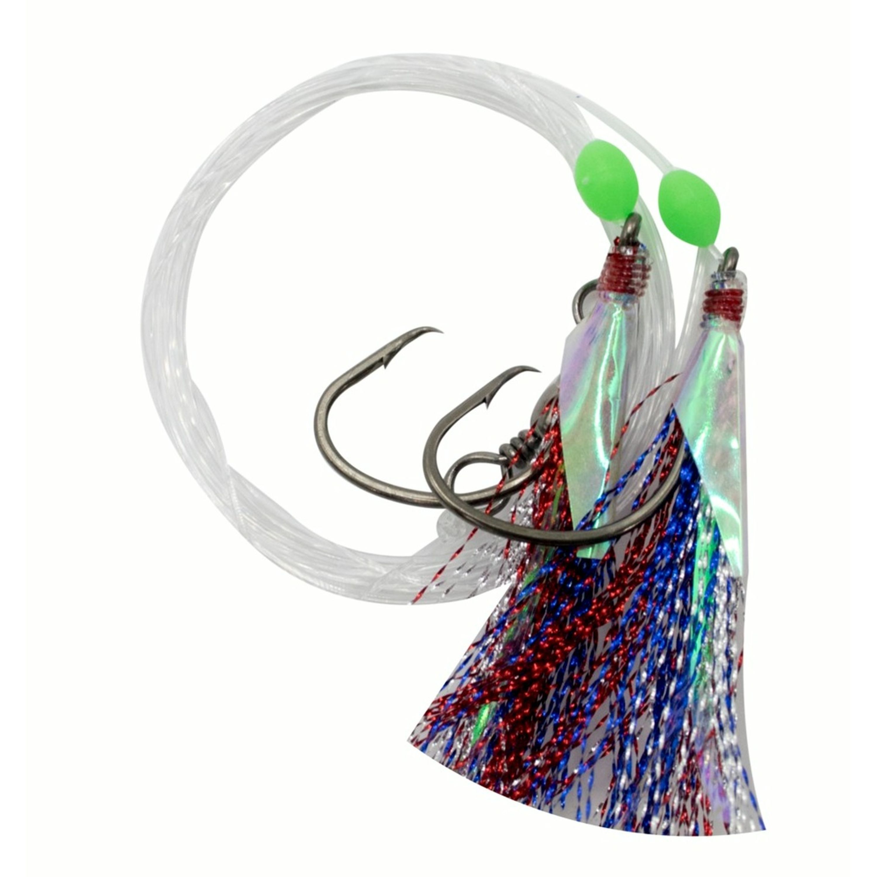 Flasher Rig Burnsco 7/0 Blue Red