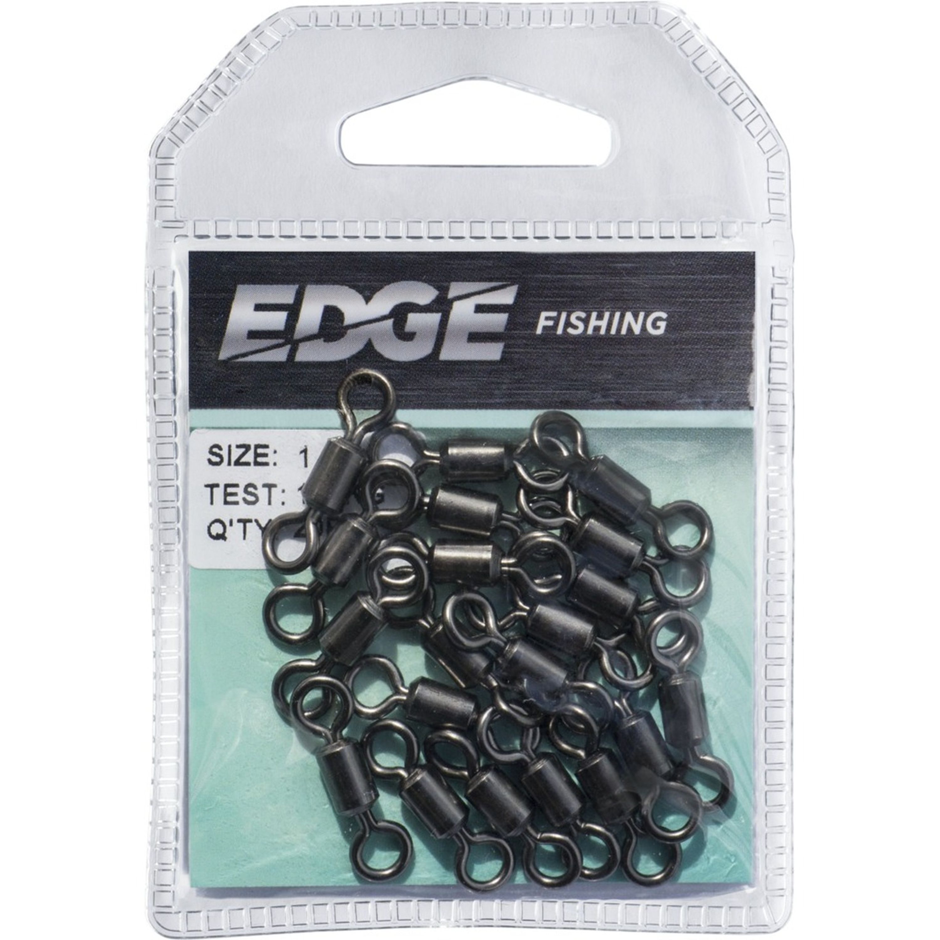 Edge Rolling Swivel SS 2 22pc