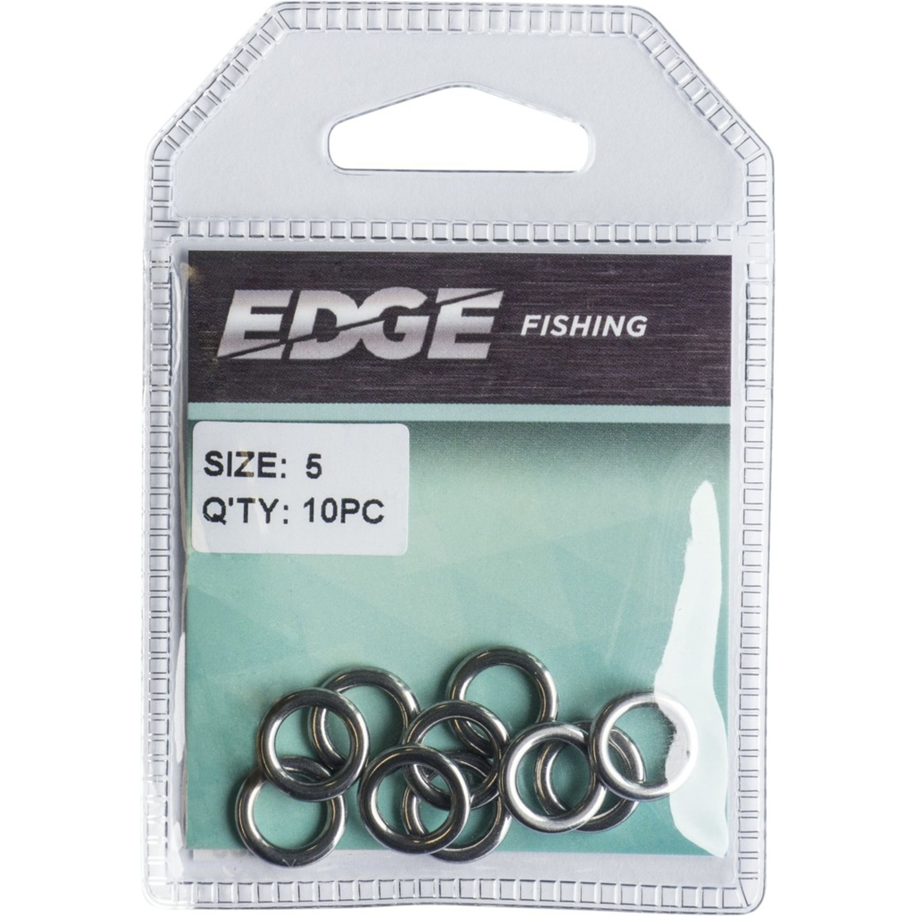 Edge Solid Ring HD SS Medium 10pc 4