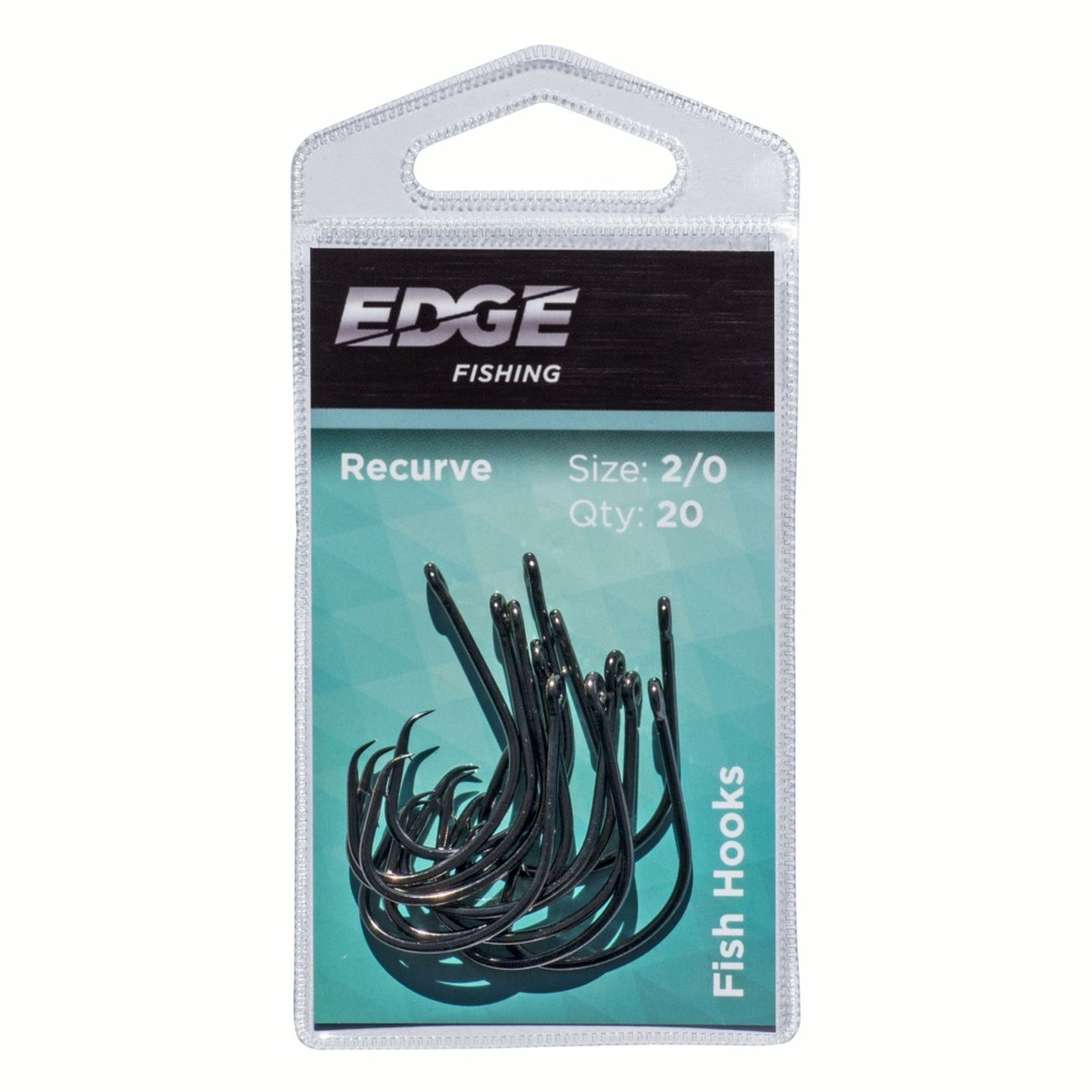 Edge Hooks Inline Recurve 2/0 20pc