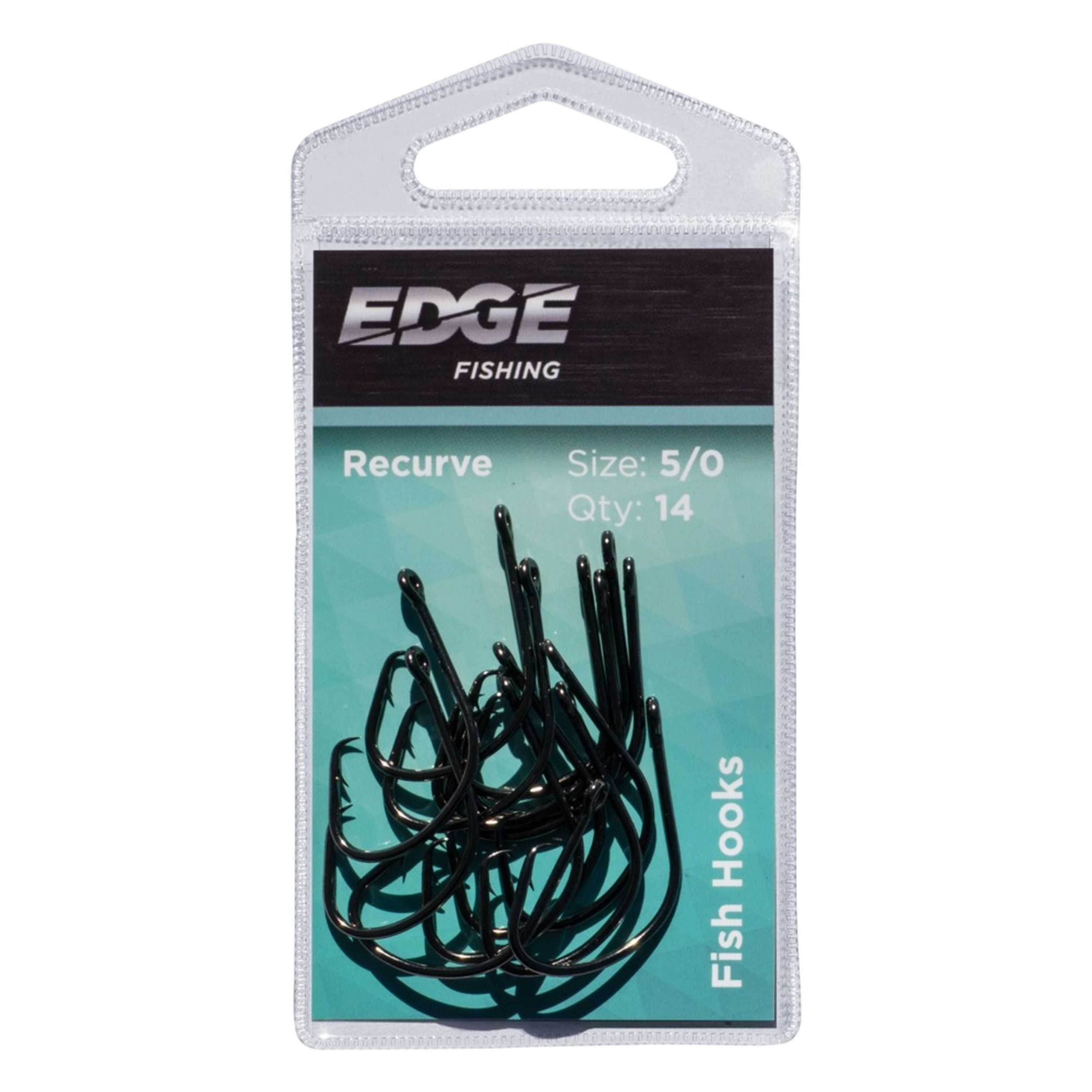 Edge Hooks Inline Recurve 5/0 14pc