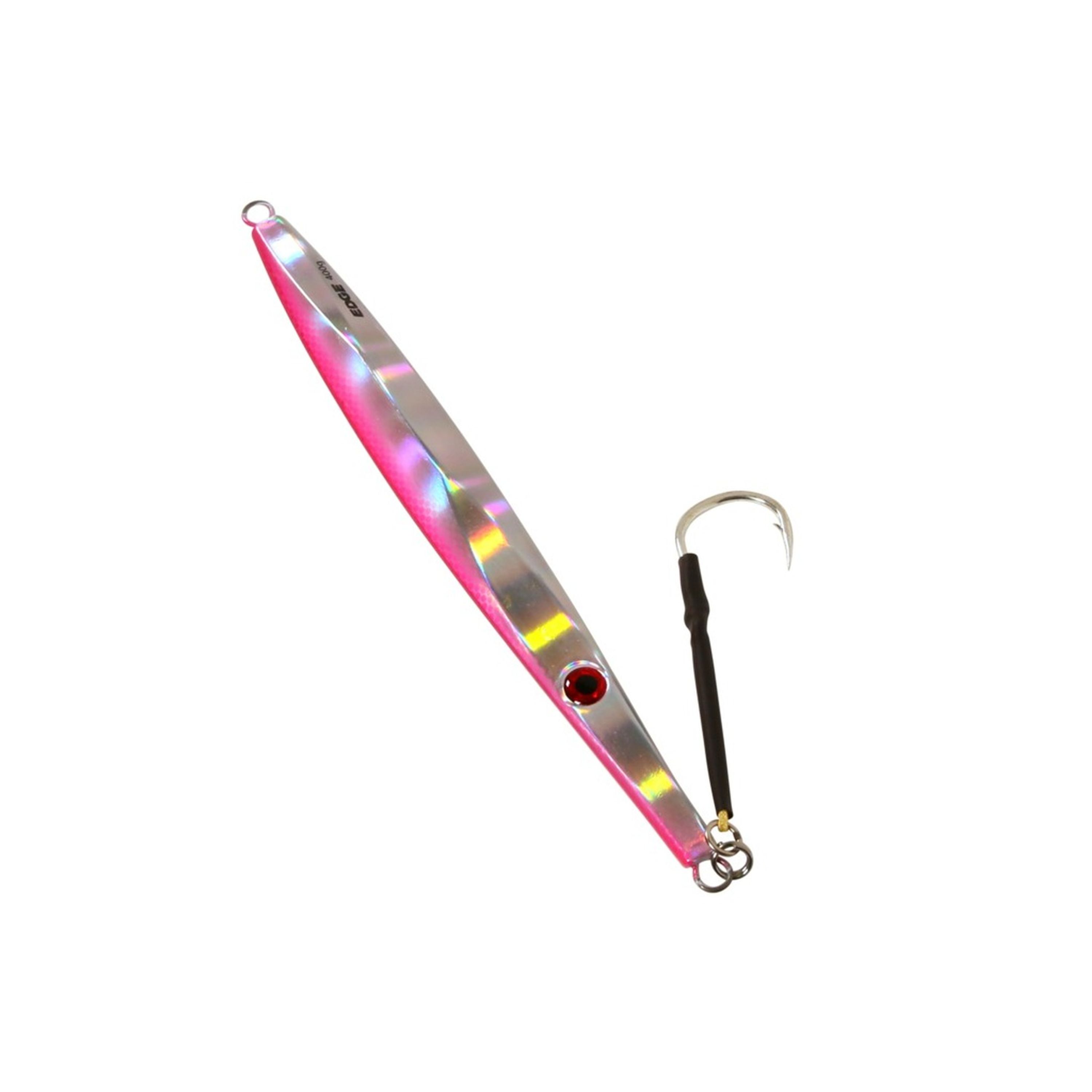 Edge 400g Flutter Jig Pink/Silver