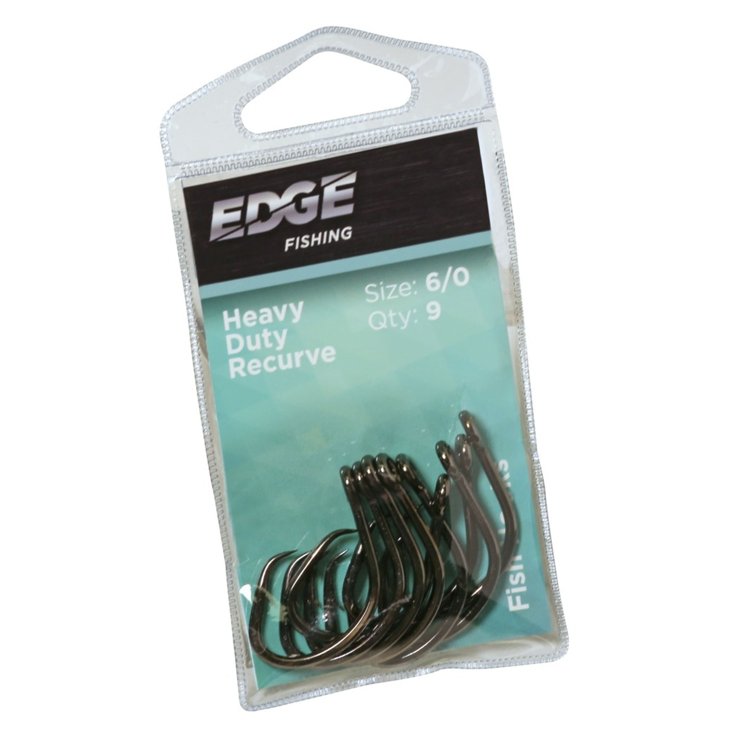 Edge Hook H/Duty Inline Recurve 2/0 15pc