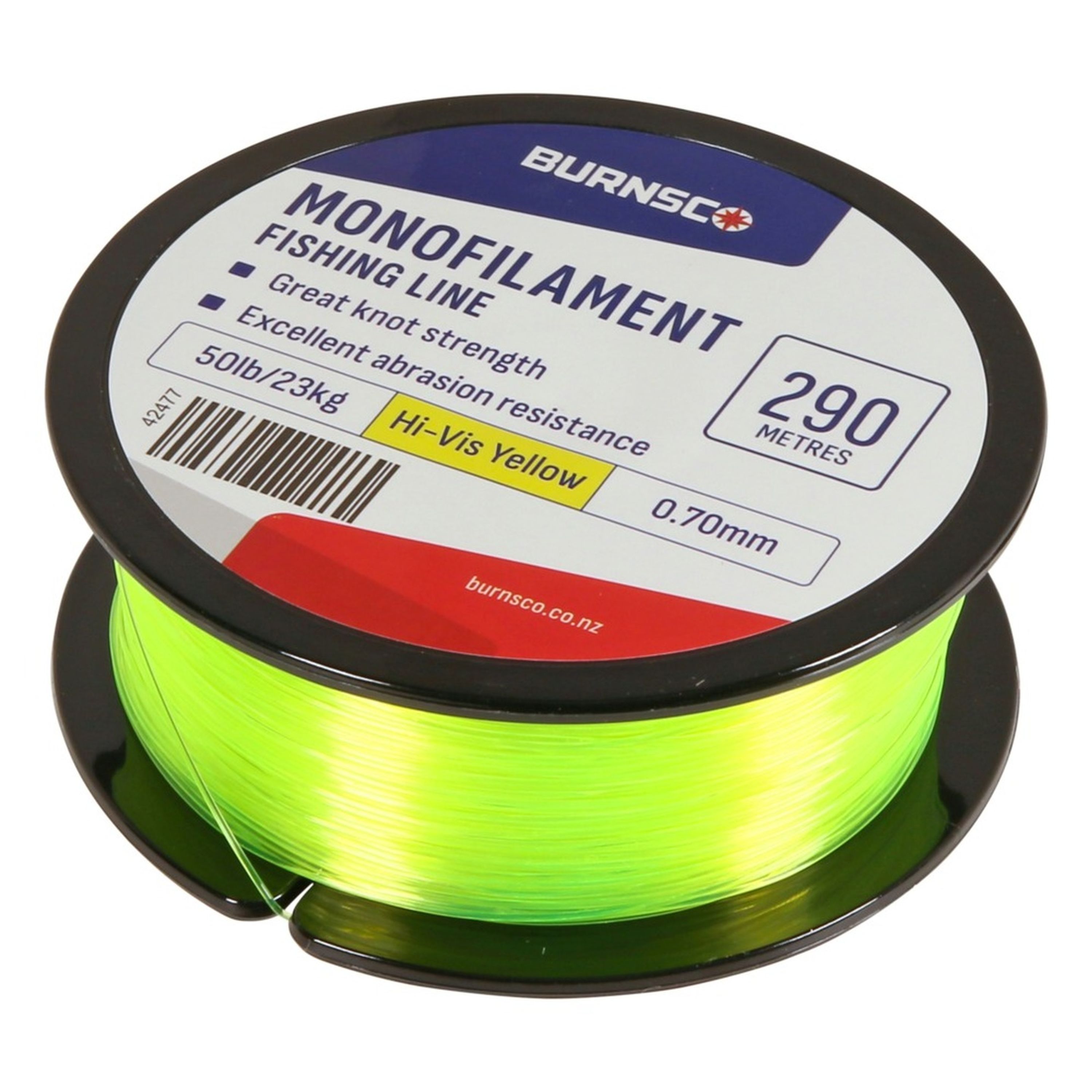 Burnsco Hi-Vis Yellow Mono 50lb