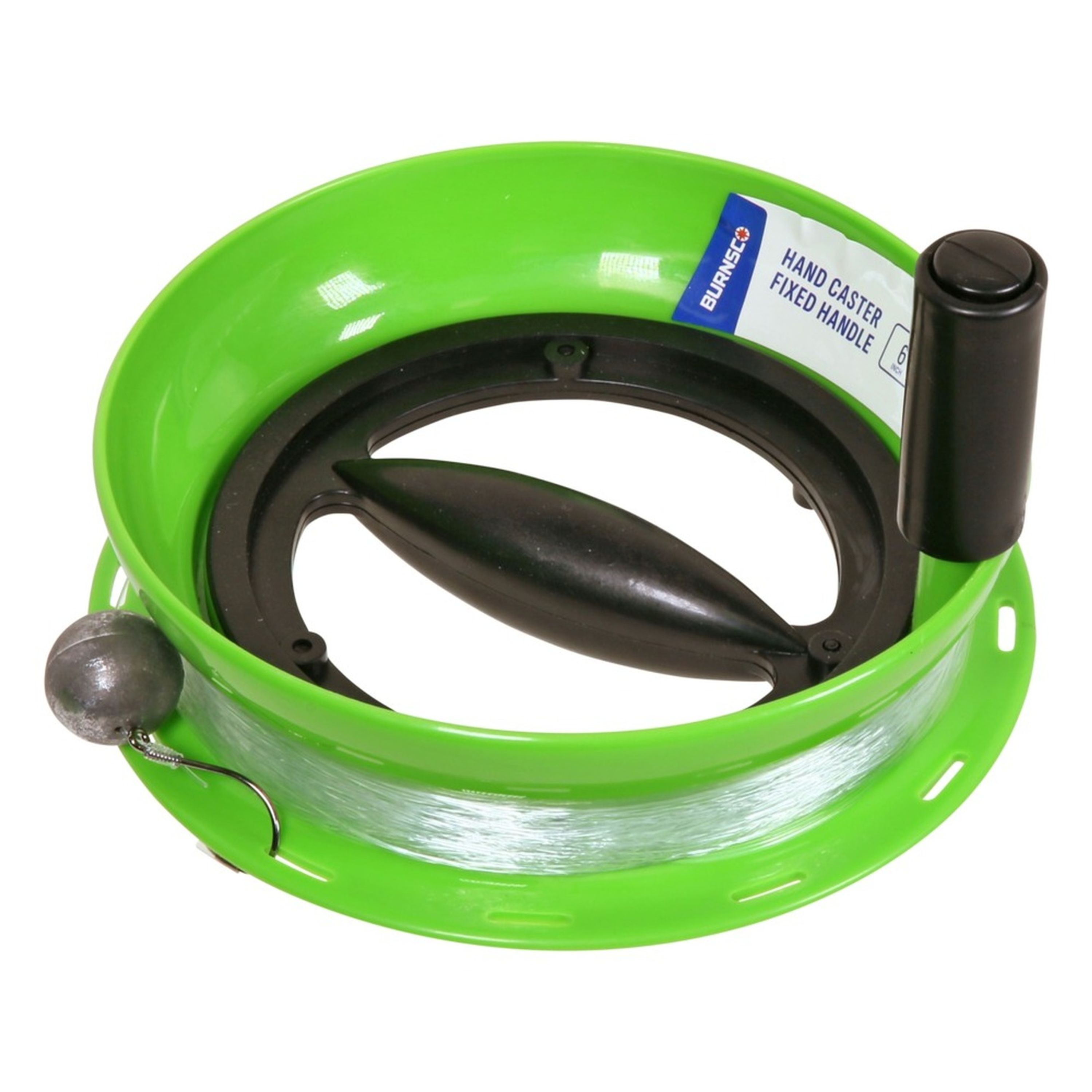 Burnsco Hand Caster Fixed Handle 6in