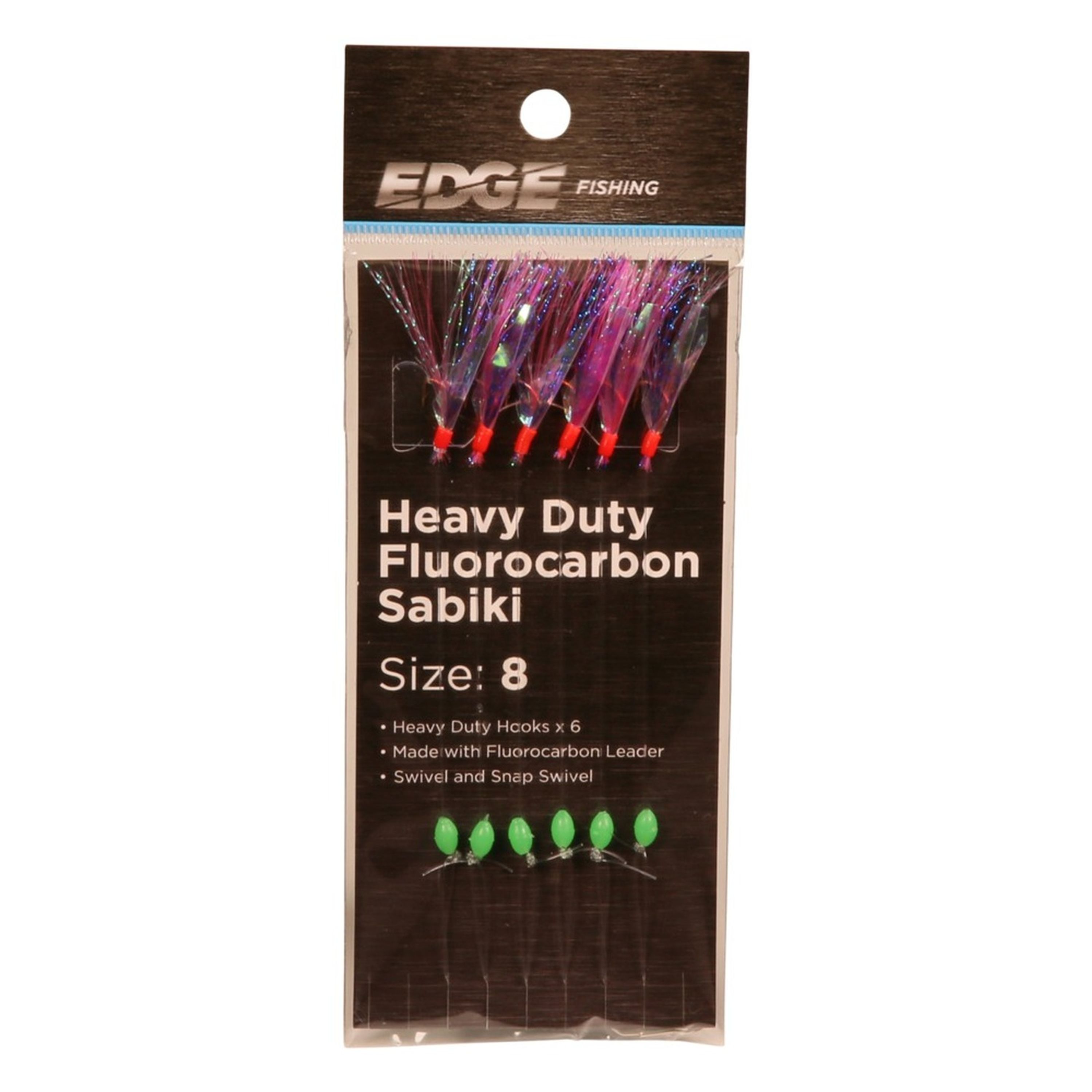 Edge Fluorocarbon HD Sabiki 8