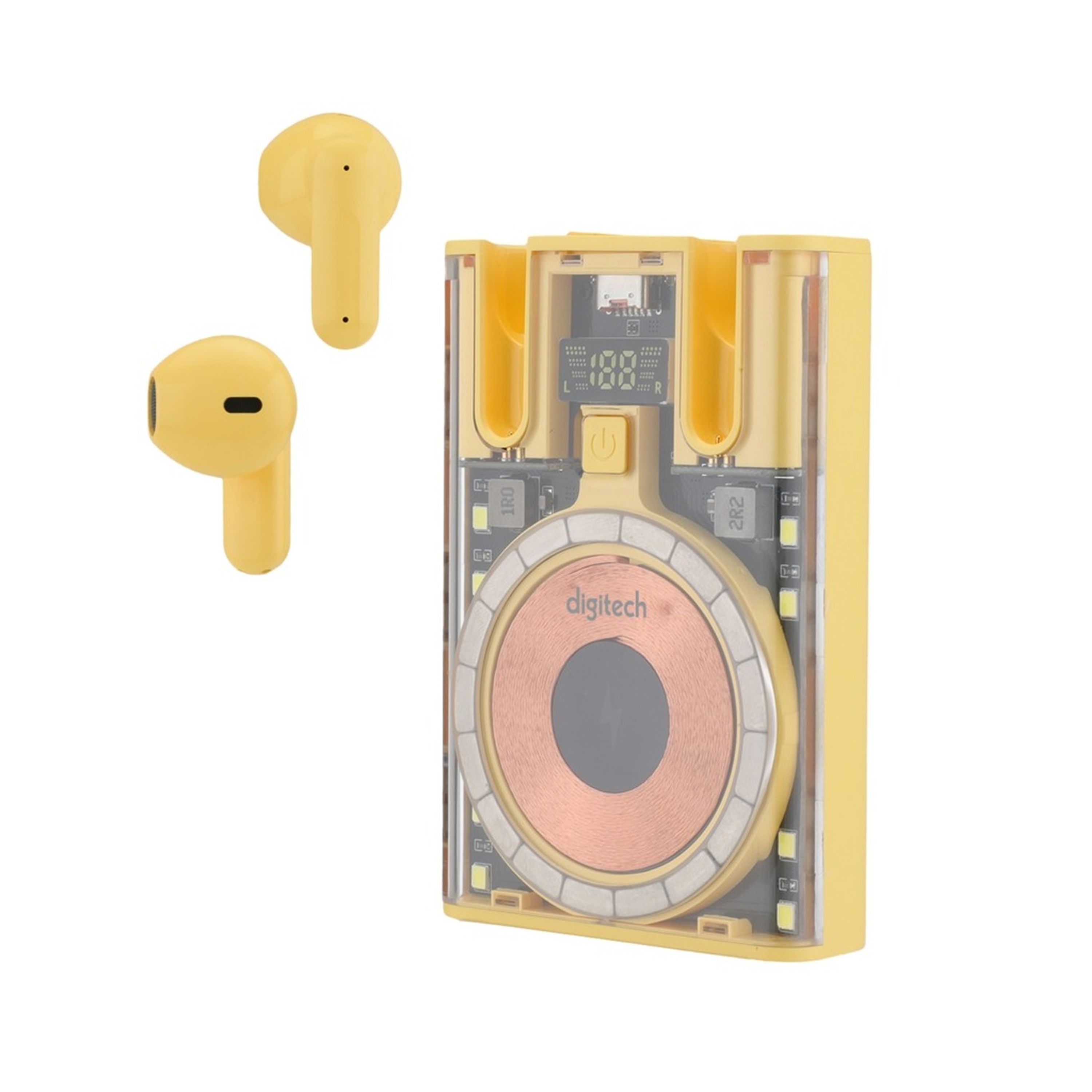 2in1 BT 5.4 TWS Earbuds with Power Bank 5000mAh 