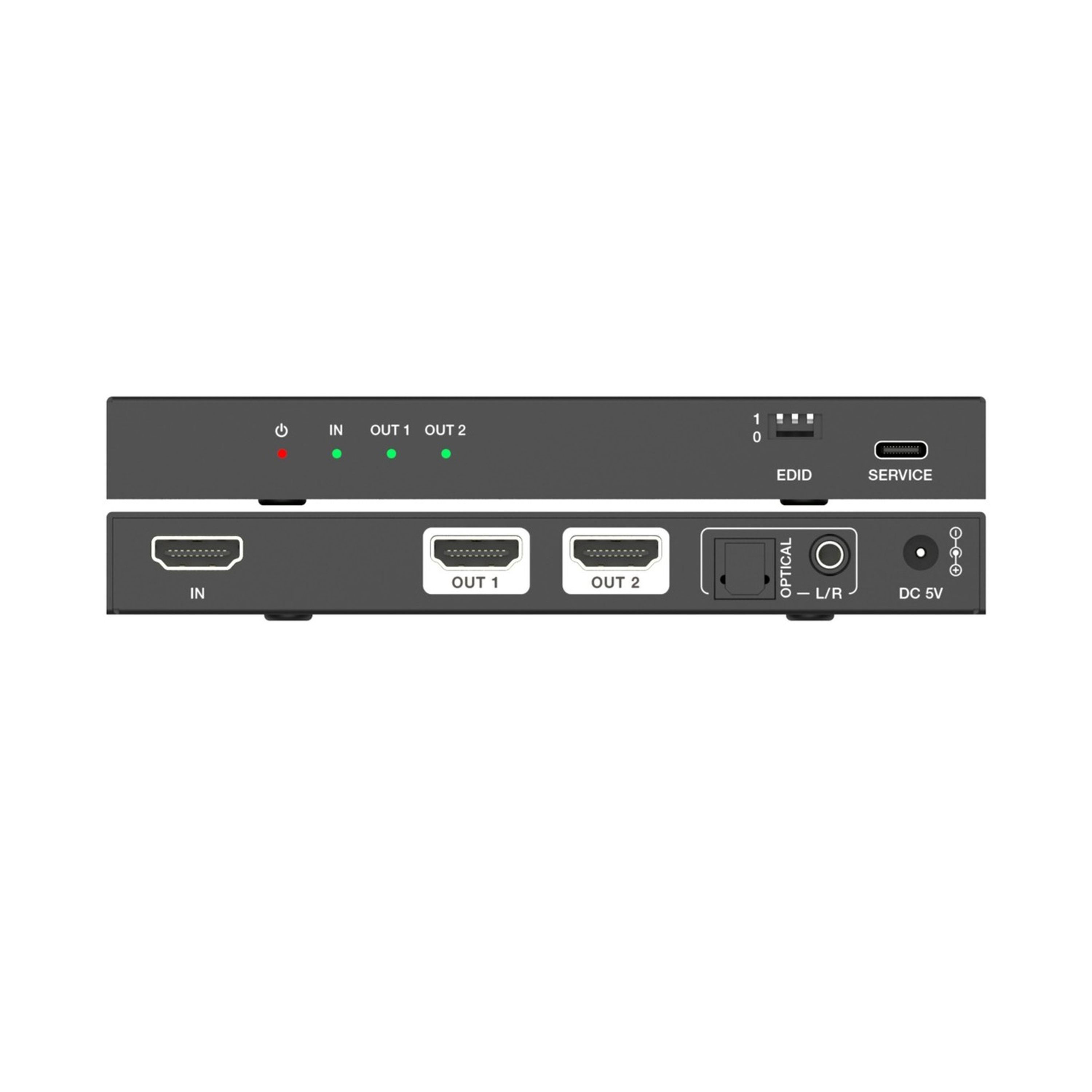 Concord 2-Way 8K HDMI Splitter
