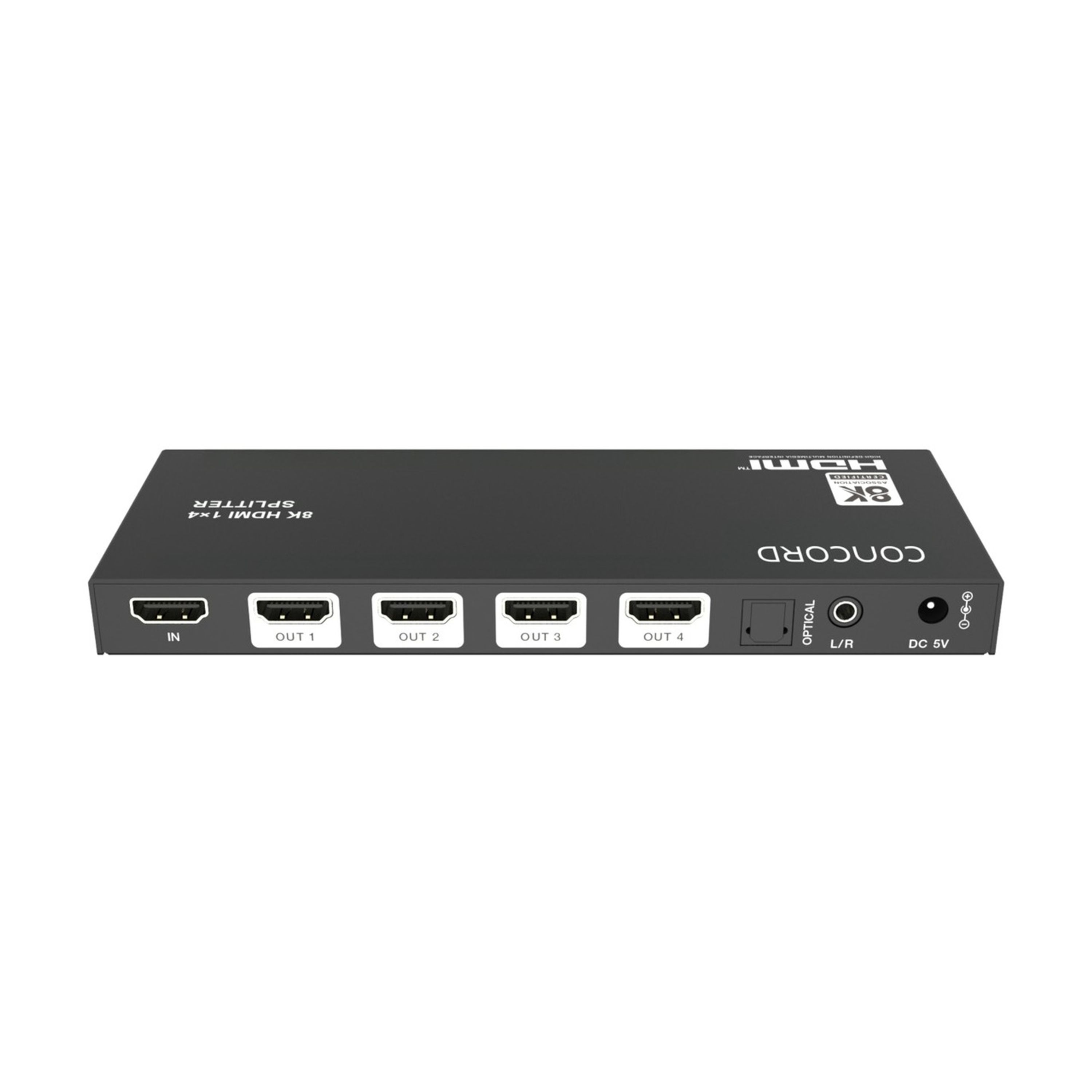Concord 4-Way 8K HDMI Splitter
