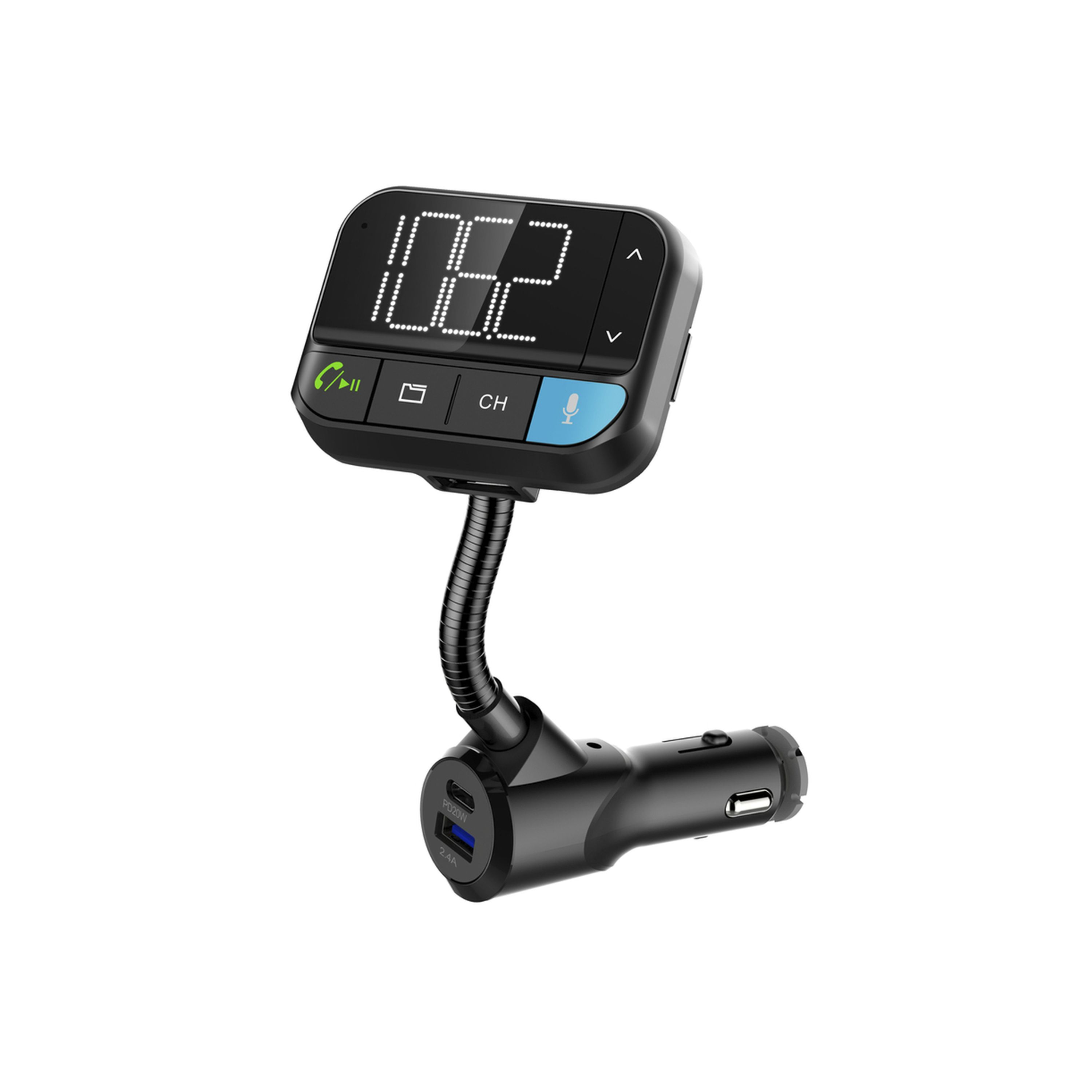 Digitech FM Transmitter with Bluetooth & USB-C Socket