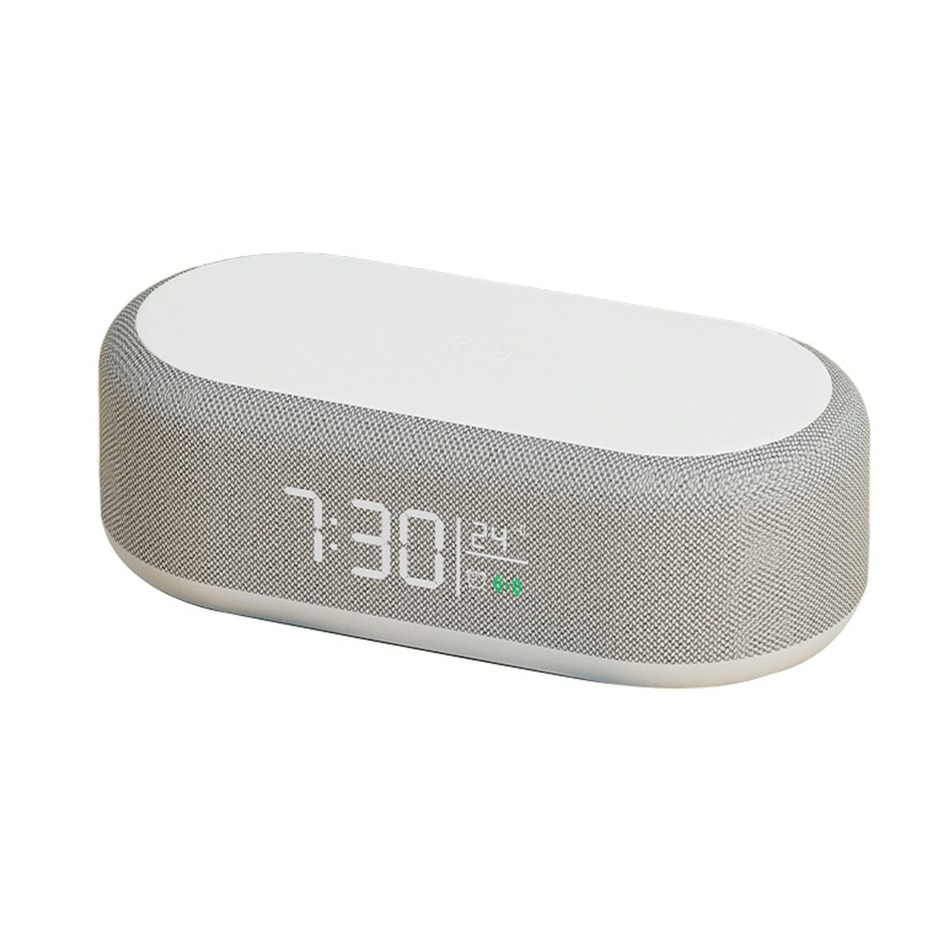 6-in-1 BT 5.3 Alarm Clock BT 5.3 speaker charging RGB night light temperature display 5W
