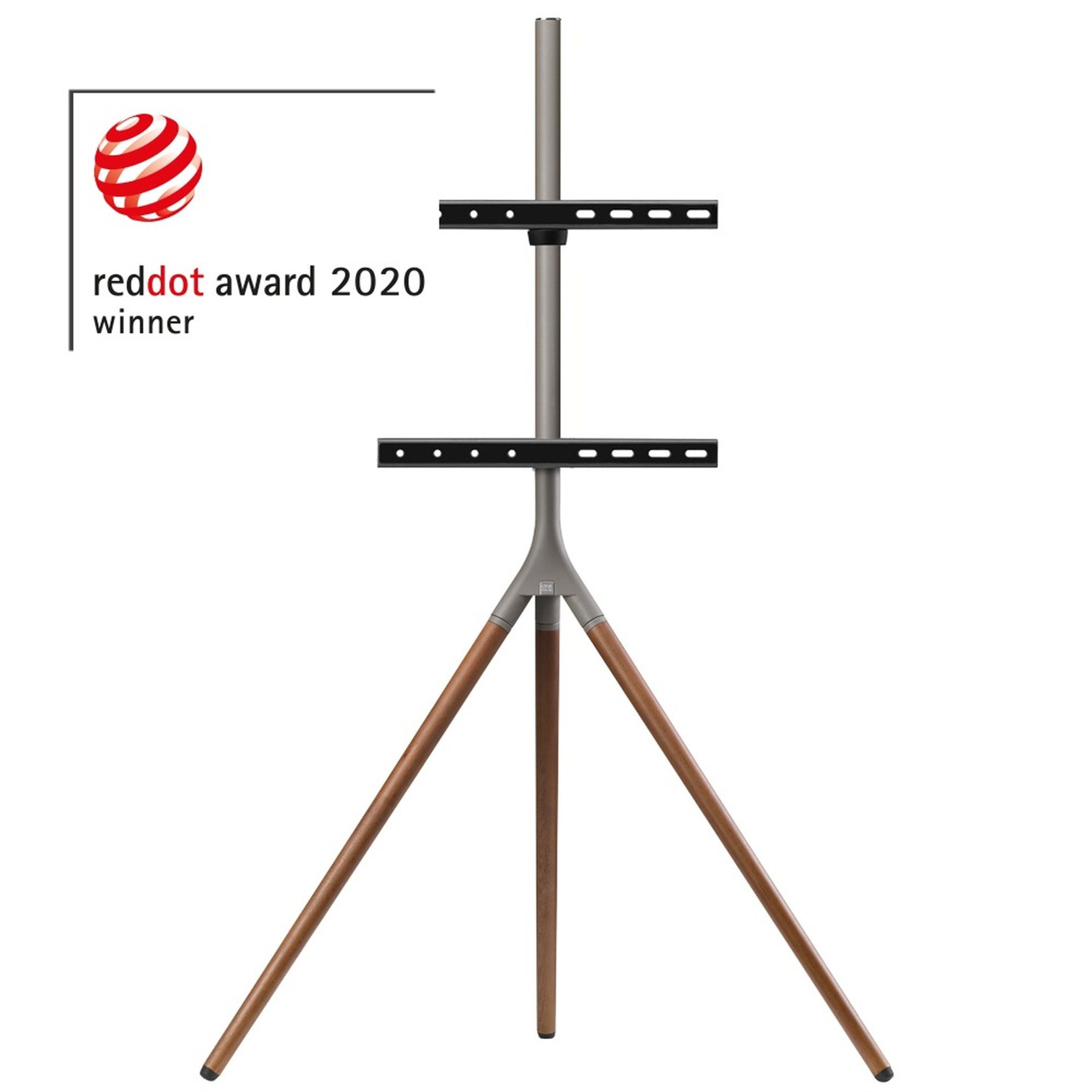 TV Stand Tripod – Dark Wood