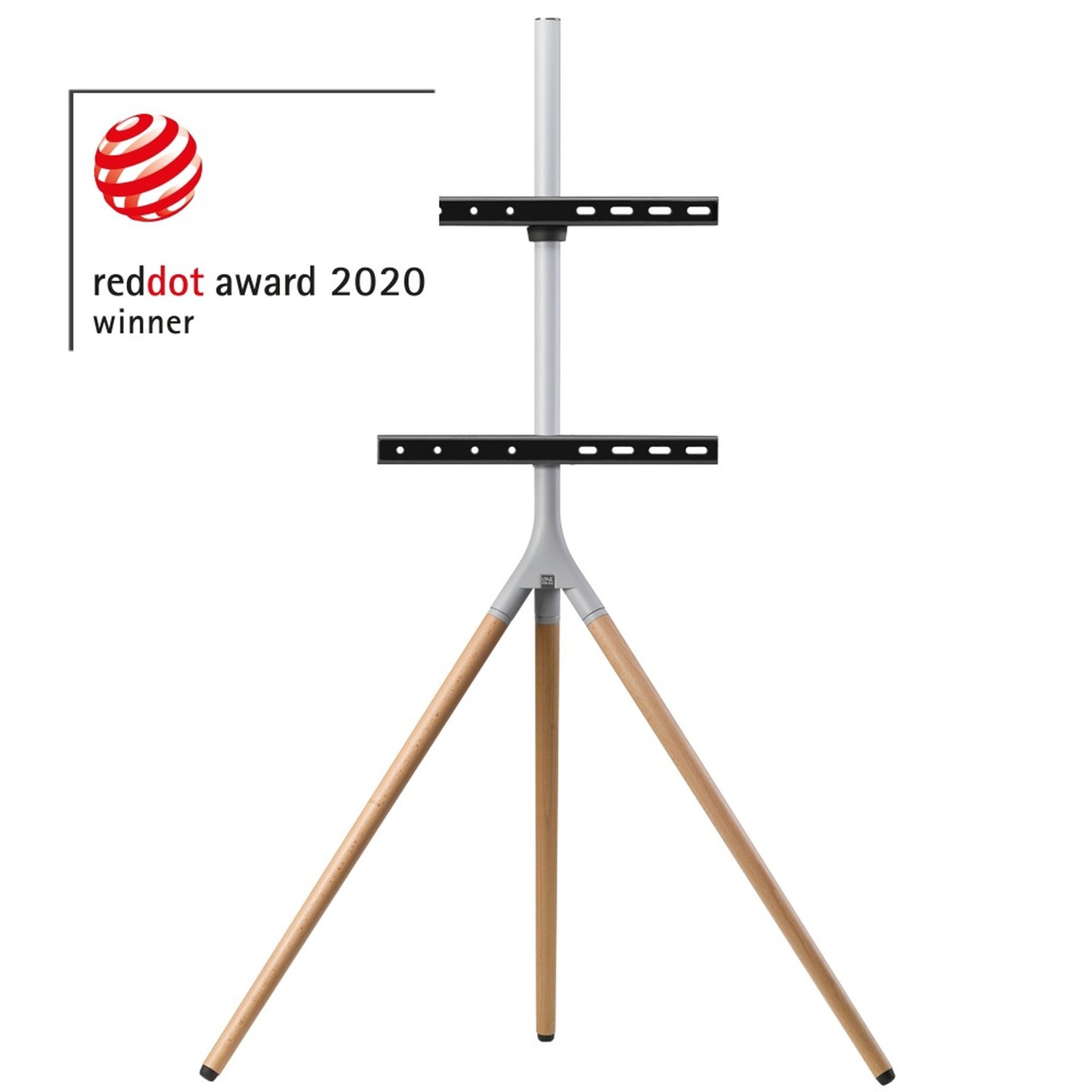 TV Stand Tripod – Light Wood supports 32-65inch 