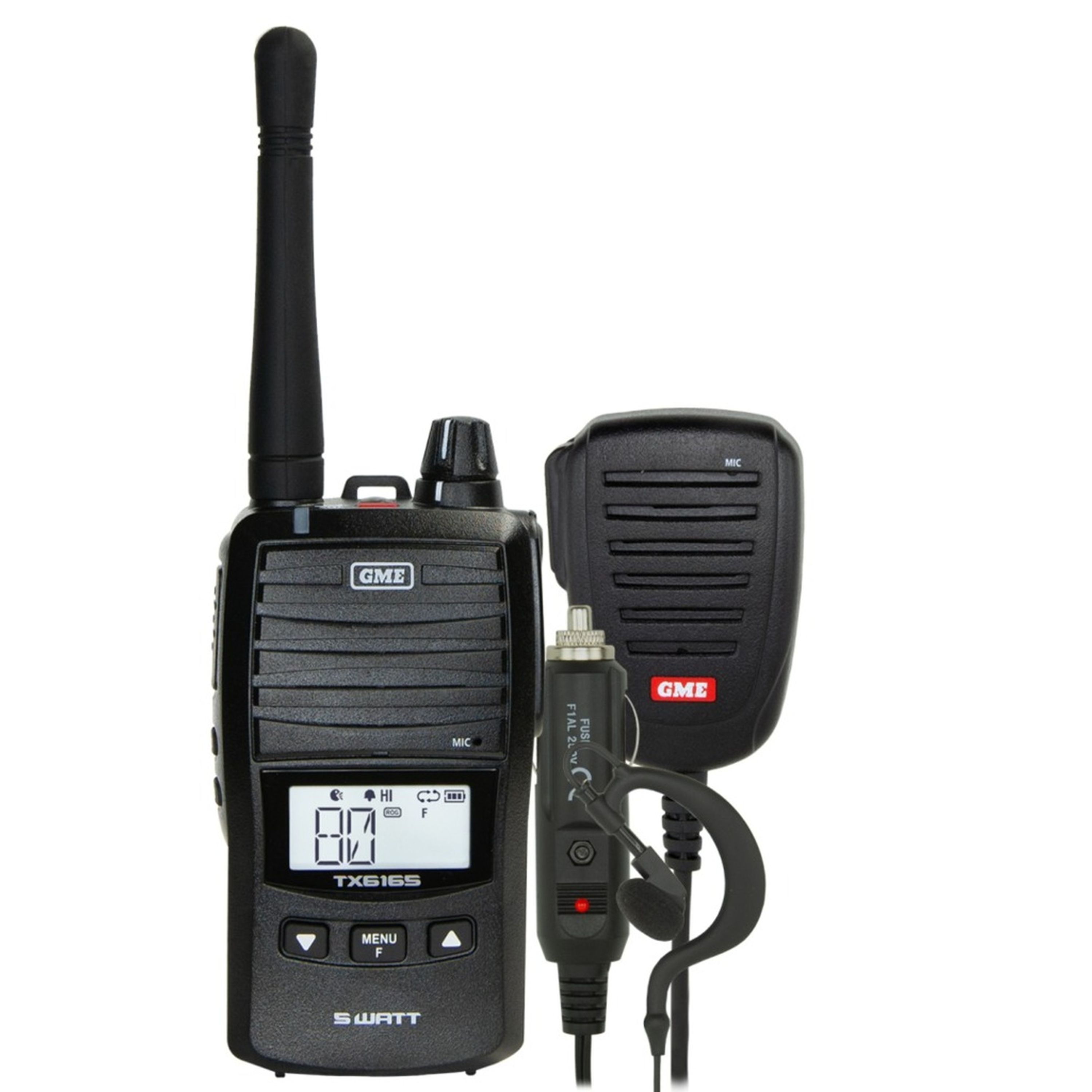 GME 5W UHF Transceiver TX6165 with Accessories