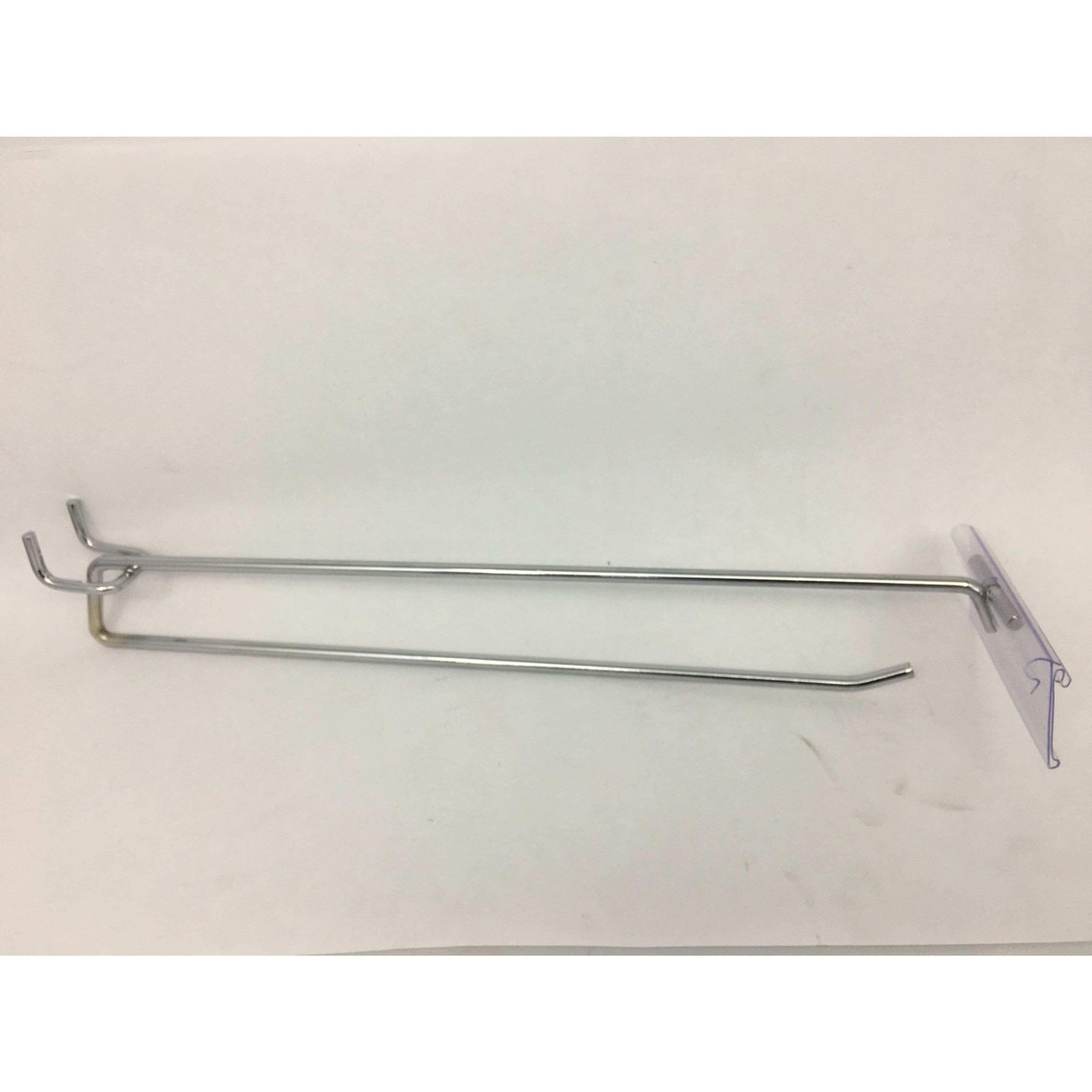 Large peg hook with tag holder 240-260MM BOX 10000