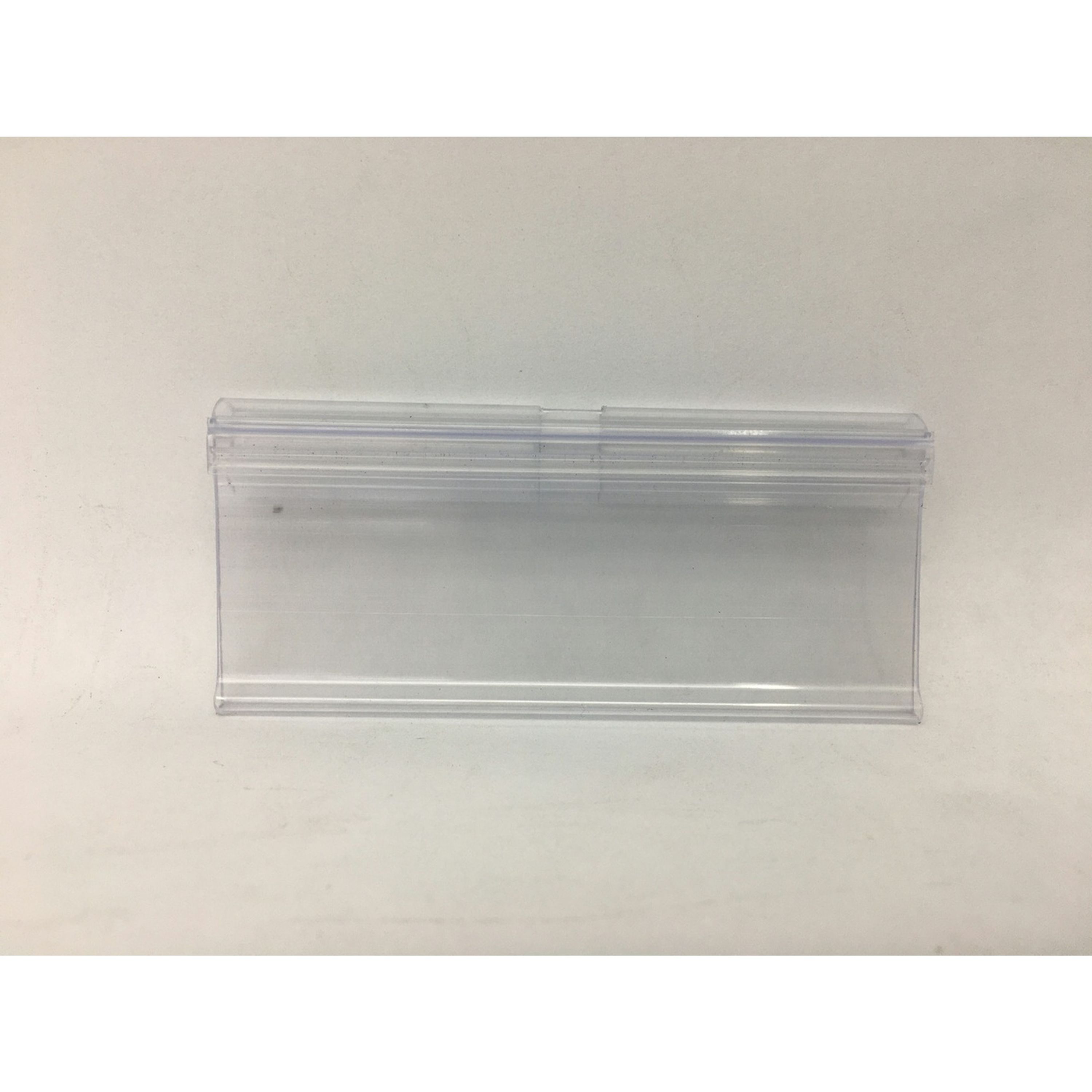 Peg hook with plastic tag holder 80X26MM