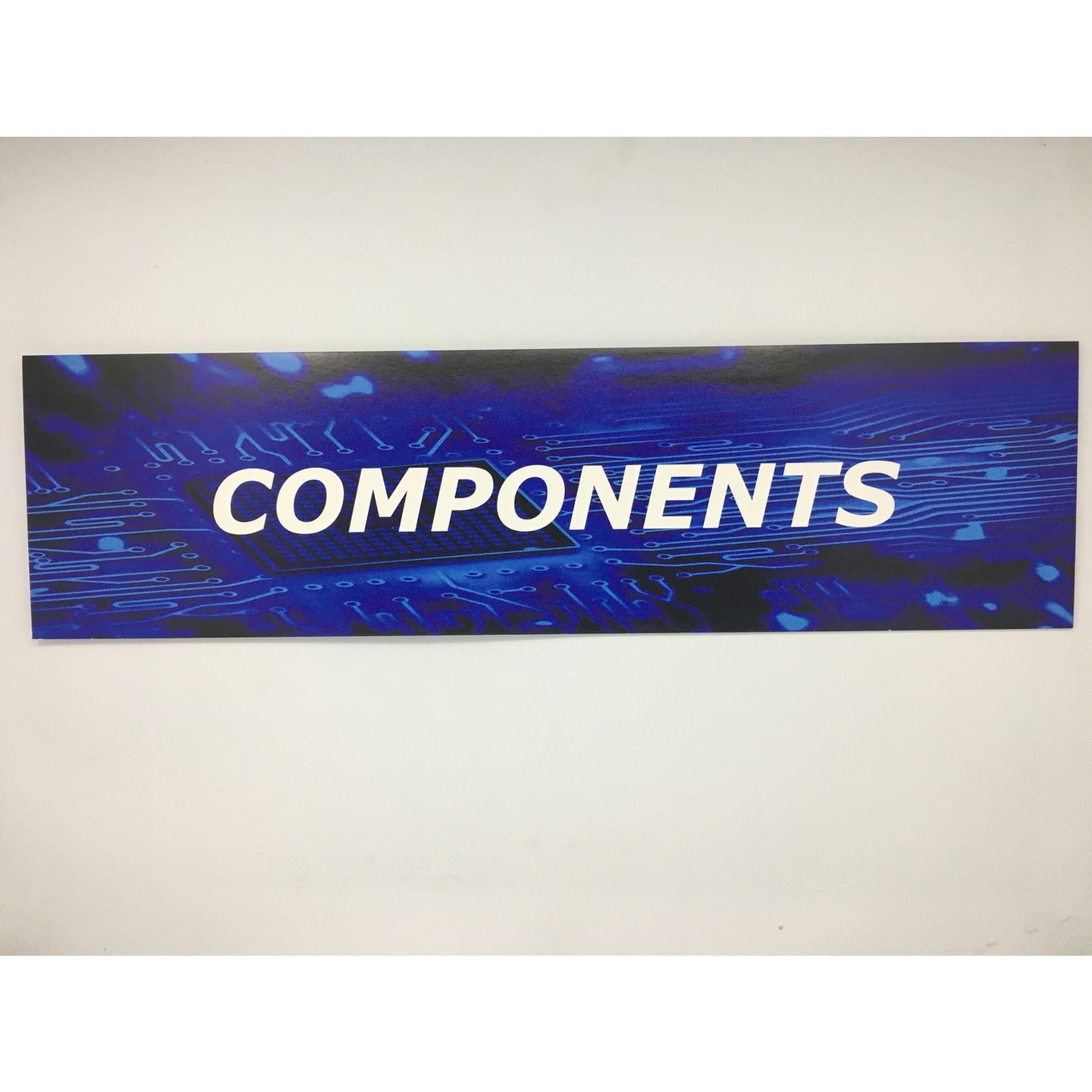 Resellers category sign blue COMPONENTS