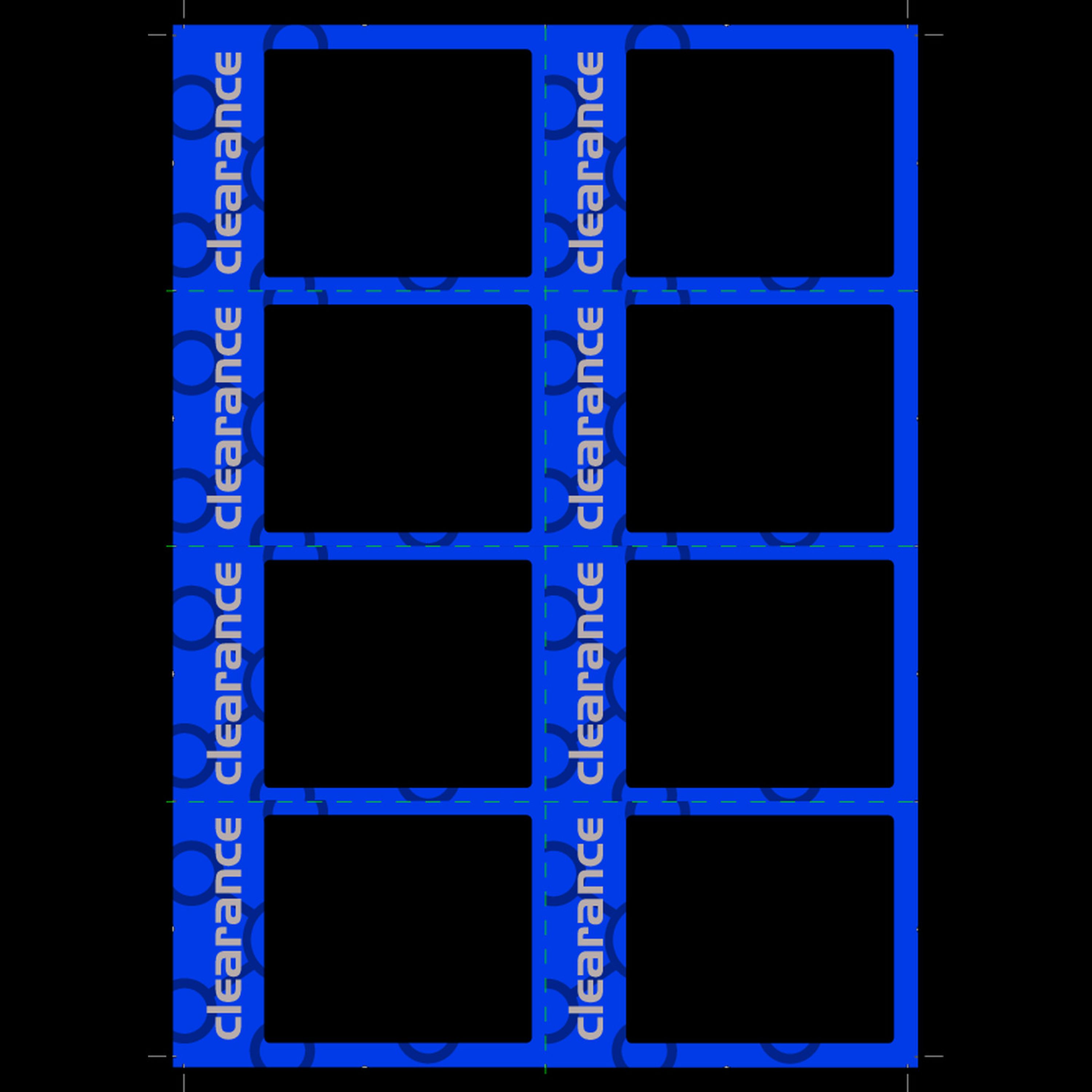 Jaycar A7 CLEARANCE Sign Cards - Pack of 50