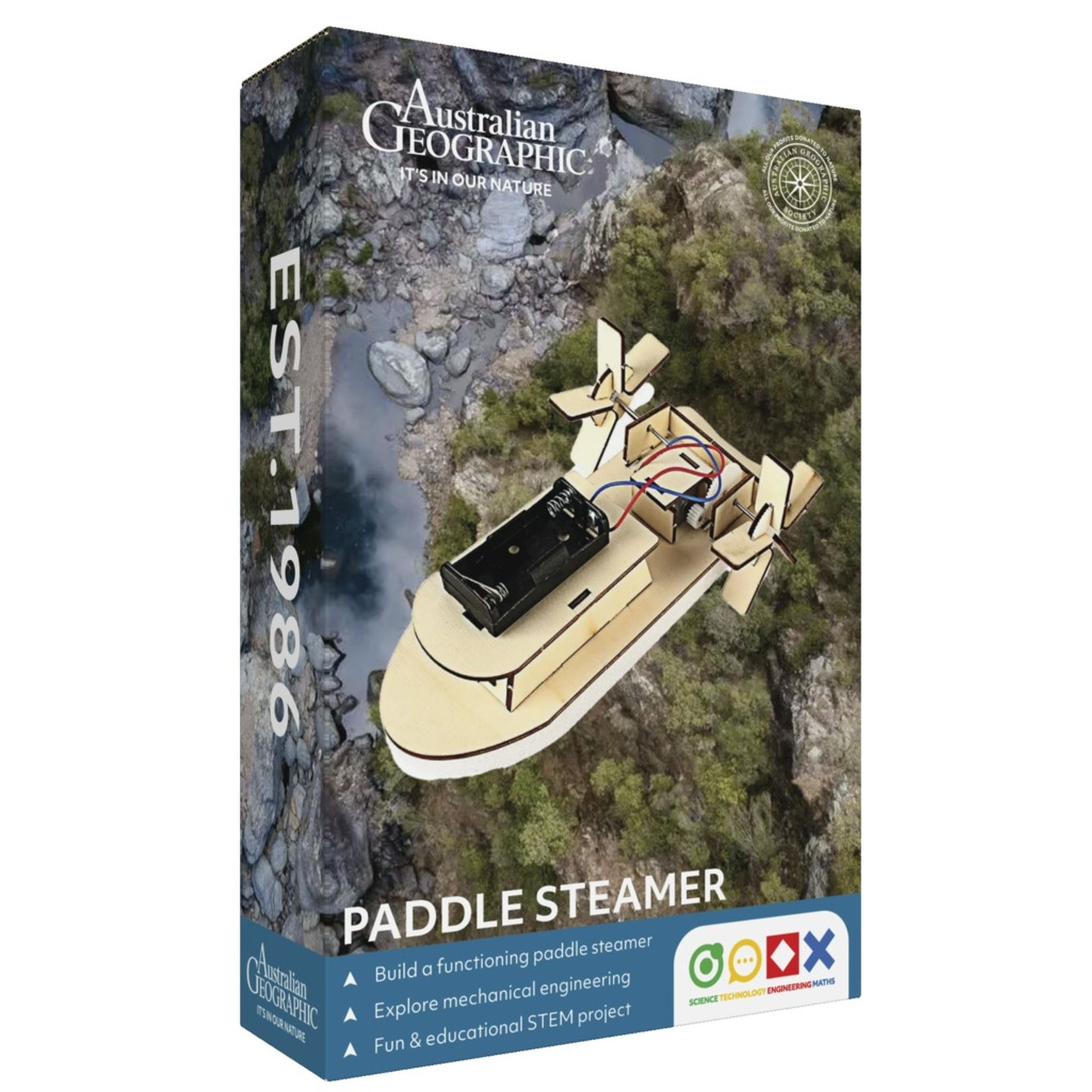 Australian Geographic Eco Workshop Paddle Boat