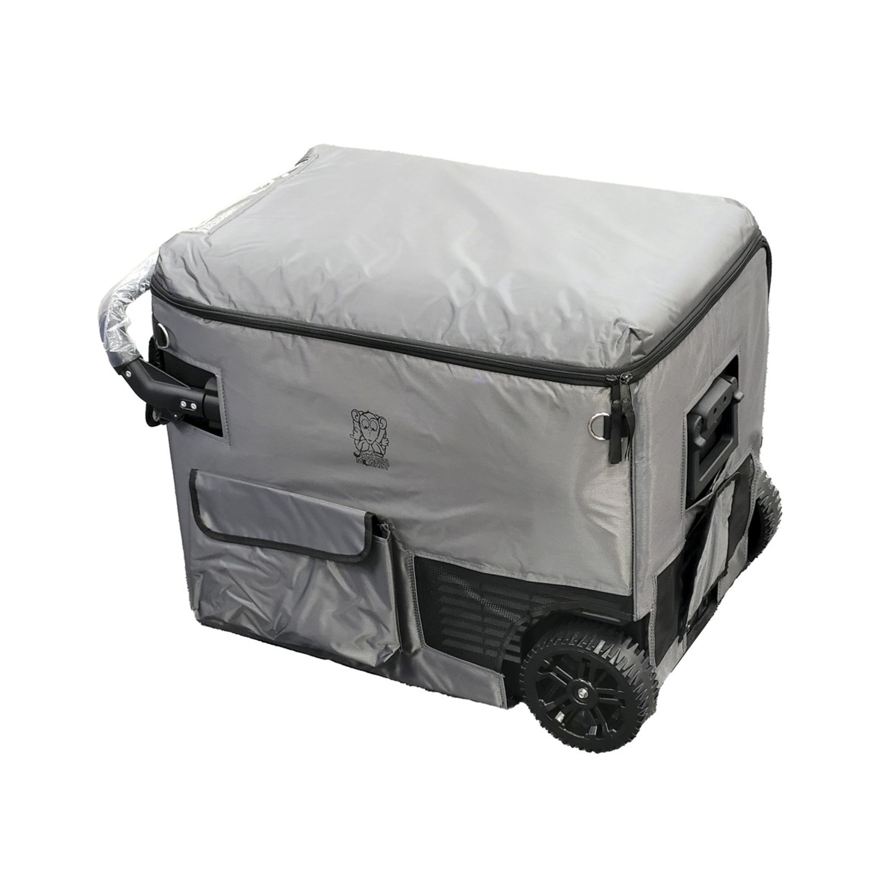 Grey Insulated Cover for 45L Brass Monkey Portable Dual Zone Fridge Freezer