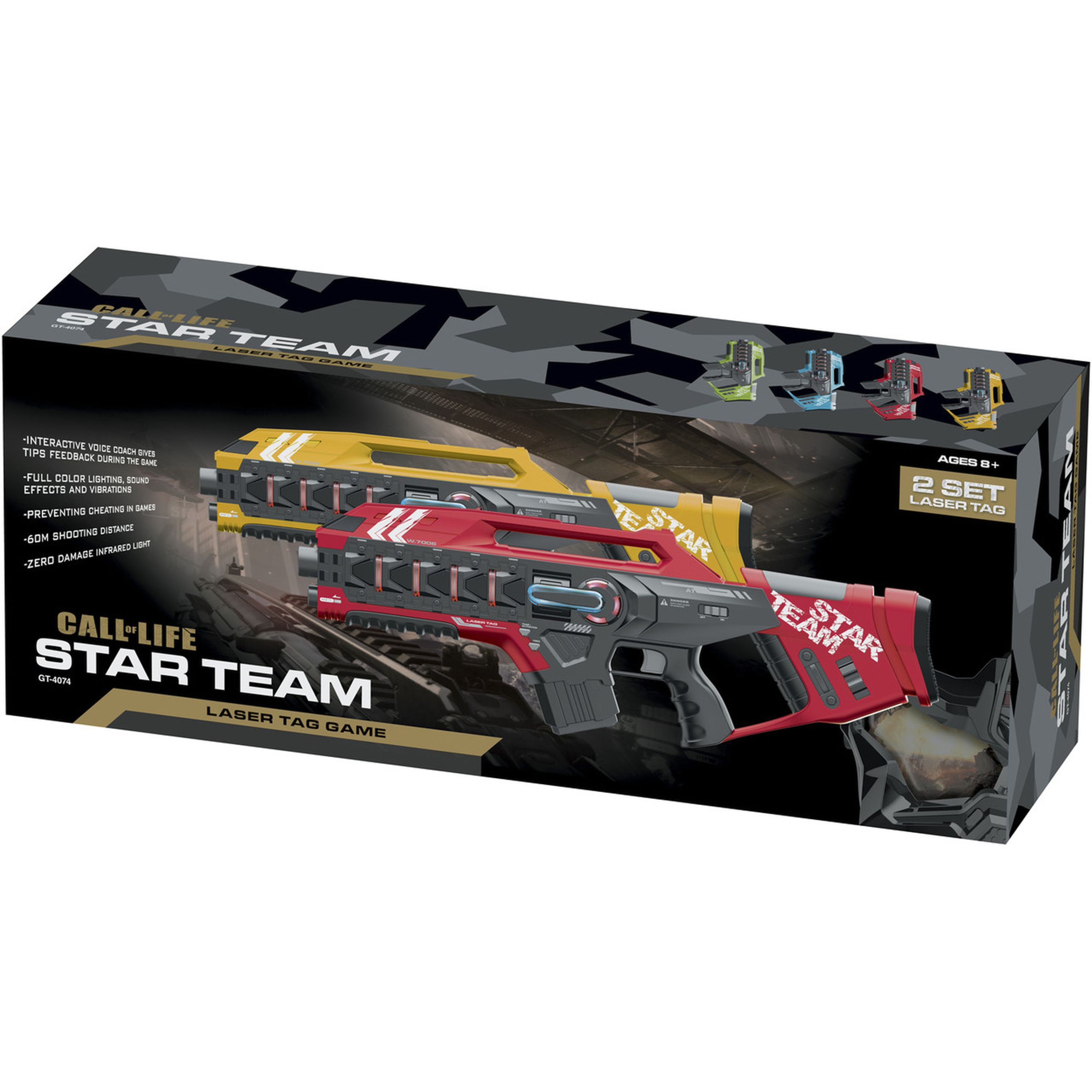 Laser Tag Battle Gun 2pk