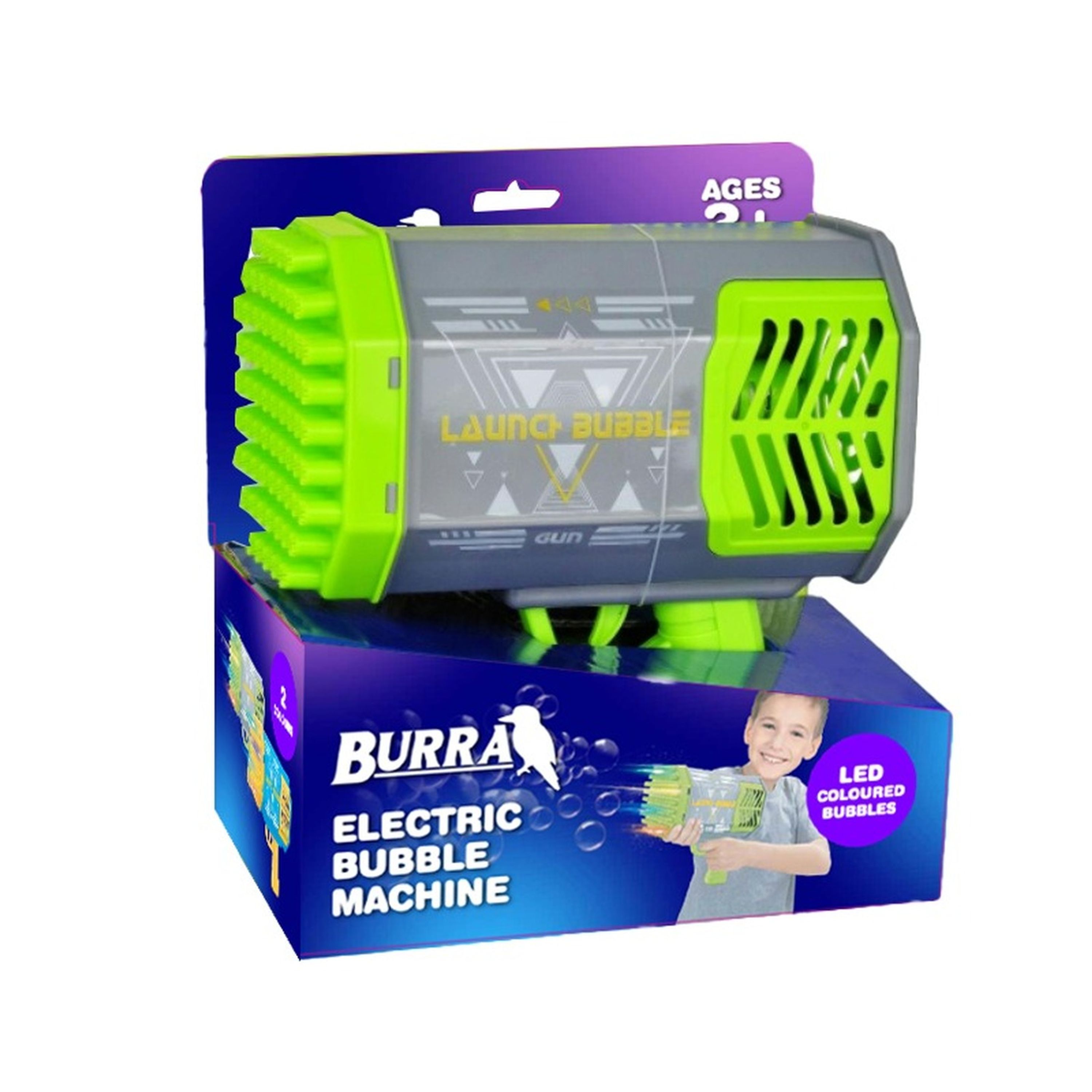 Bubble Gun with LED Lights
