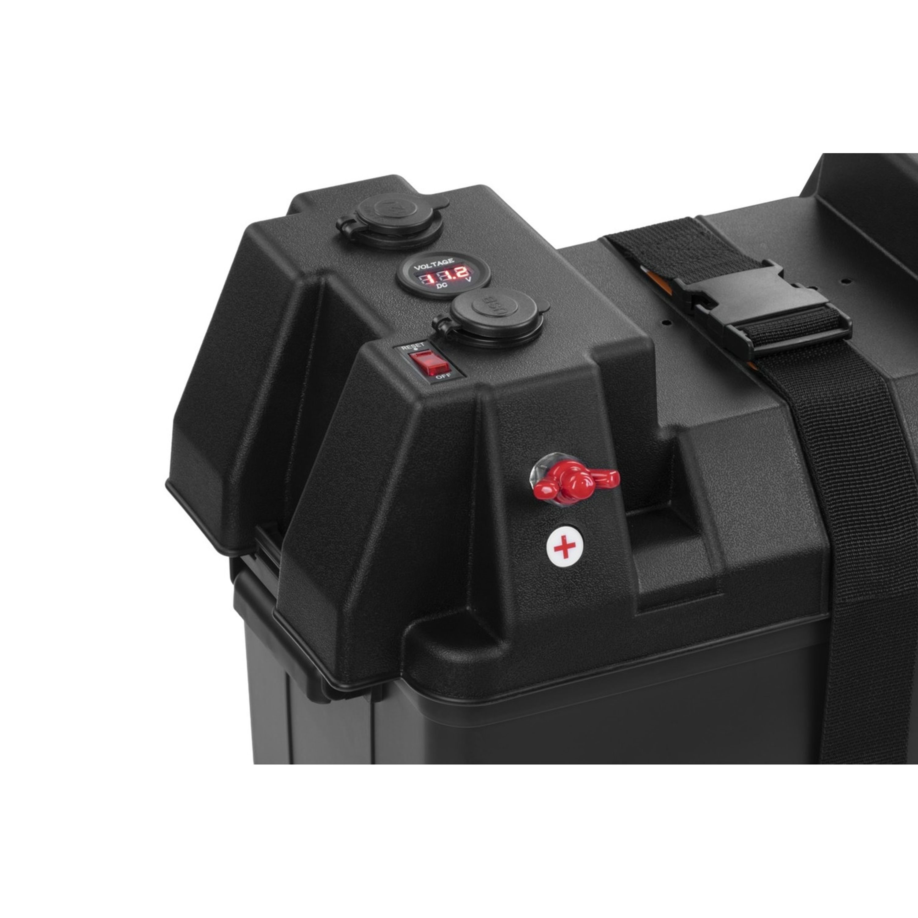 Powertech Battery Box with Power Accessories