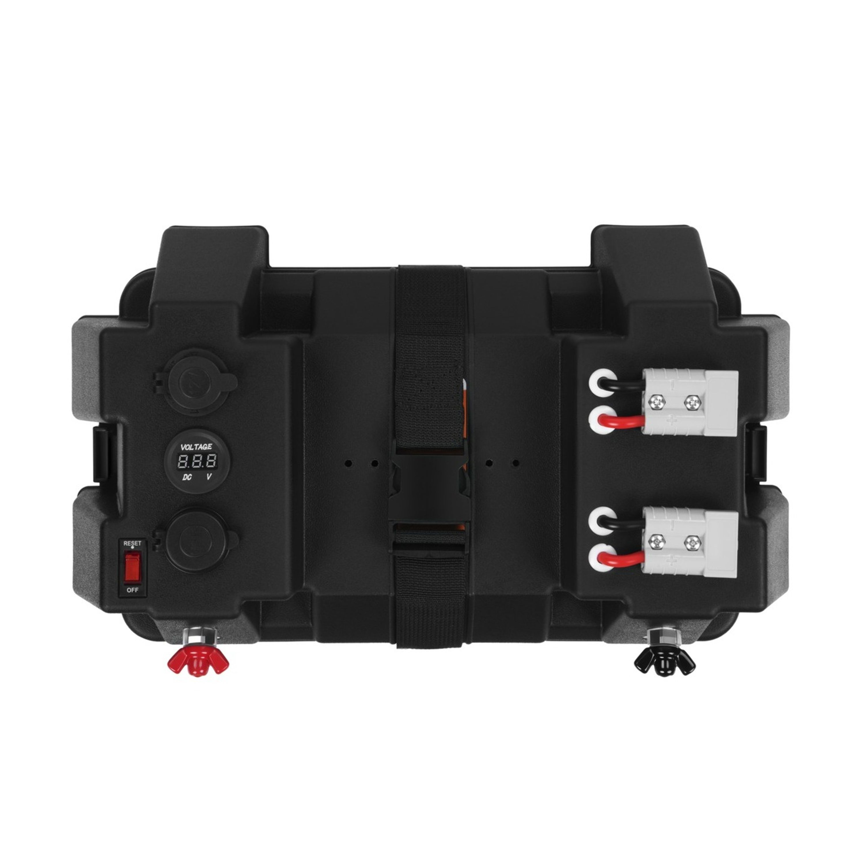 Powertech Battery Box with Power Accessories