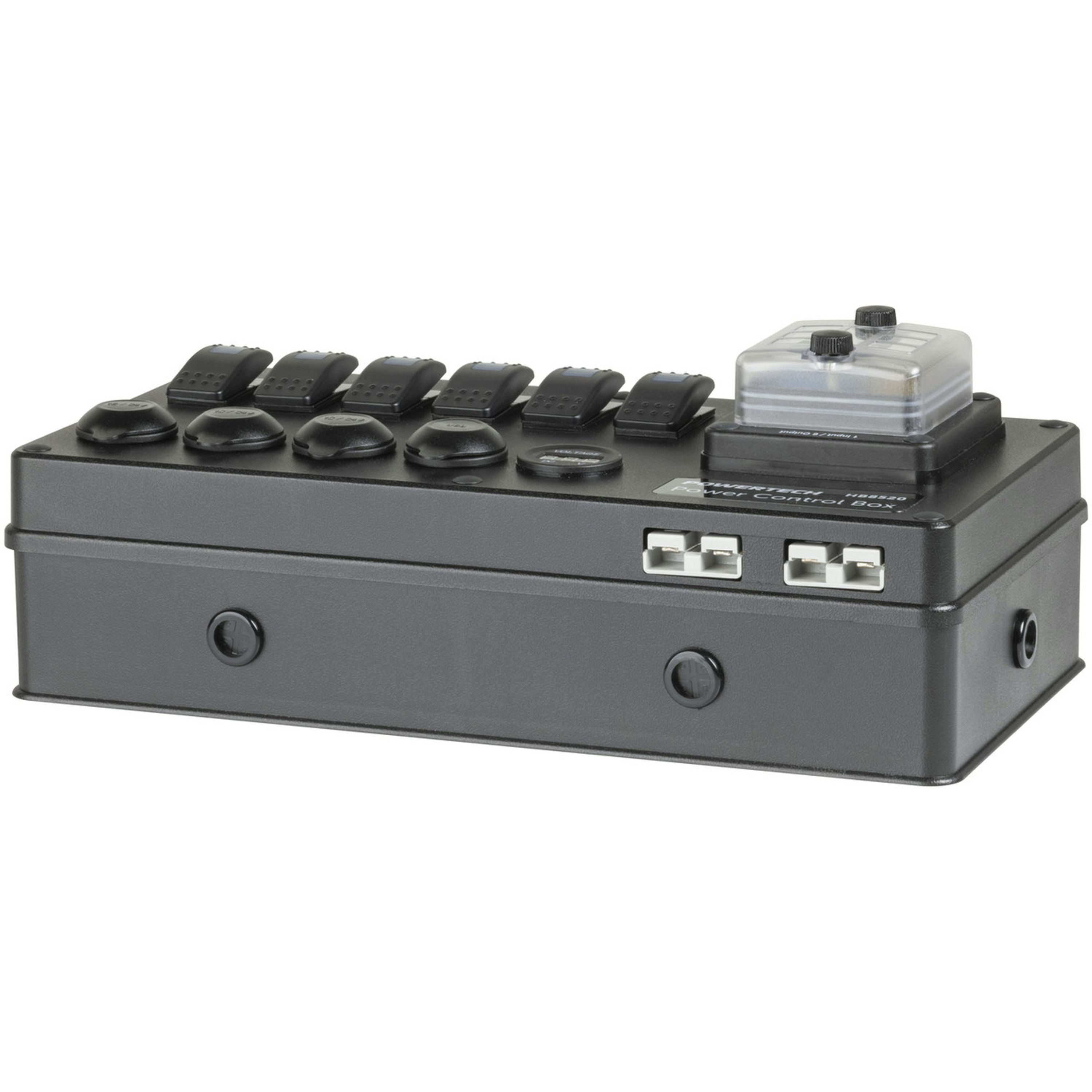 Powertech DC Control Box for External Battery with Voltage Display
