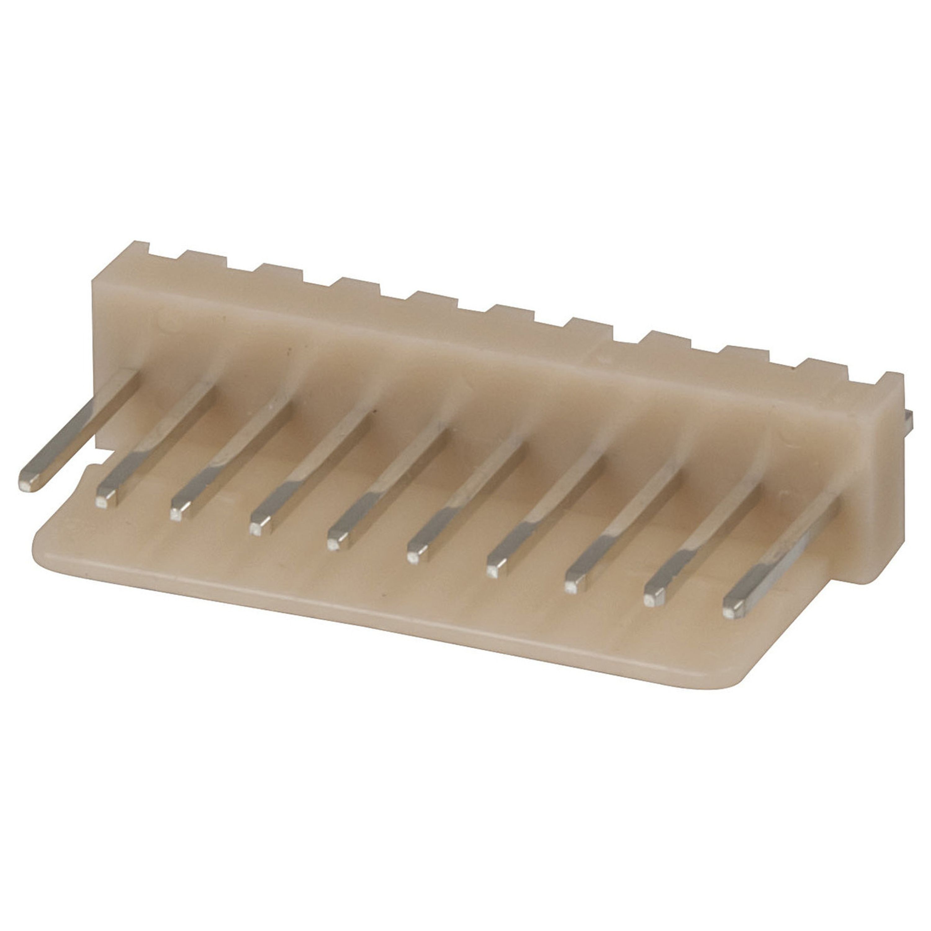 10 Pin 0.1in Straight Locking Header - 2.54mm Pitch - Single