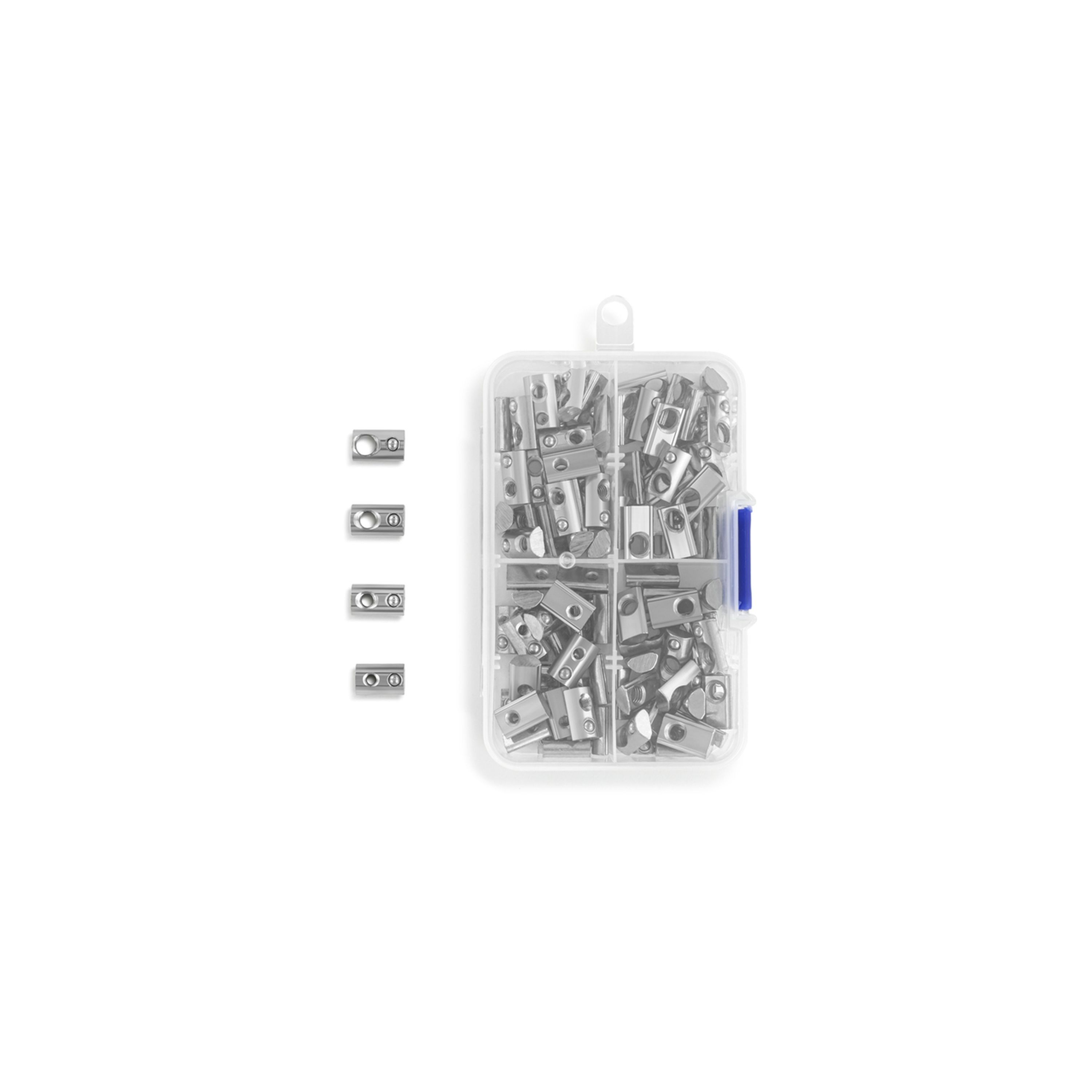 Nut Kit T-Slide M3 M4 M5 and M6 100 pk
