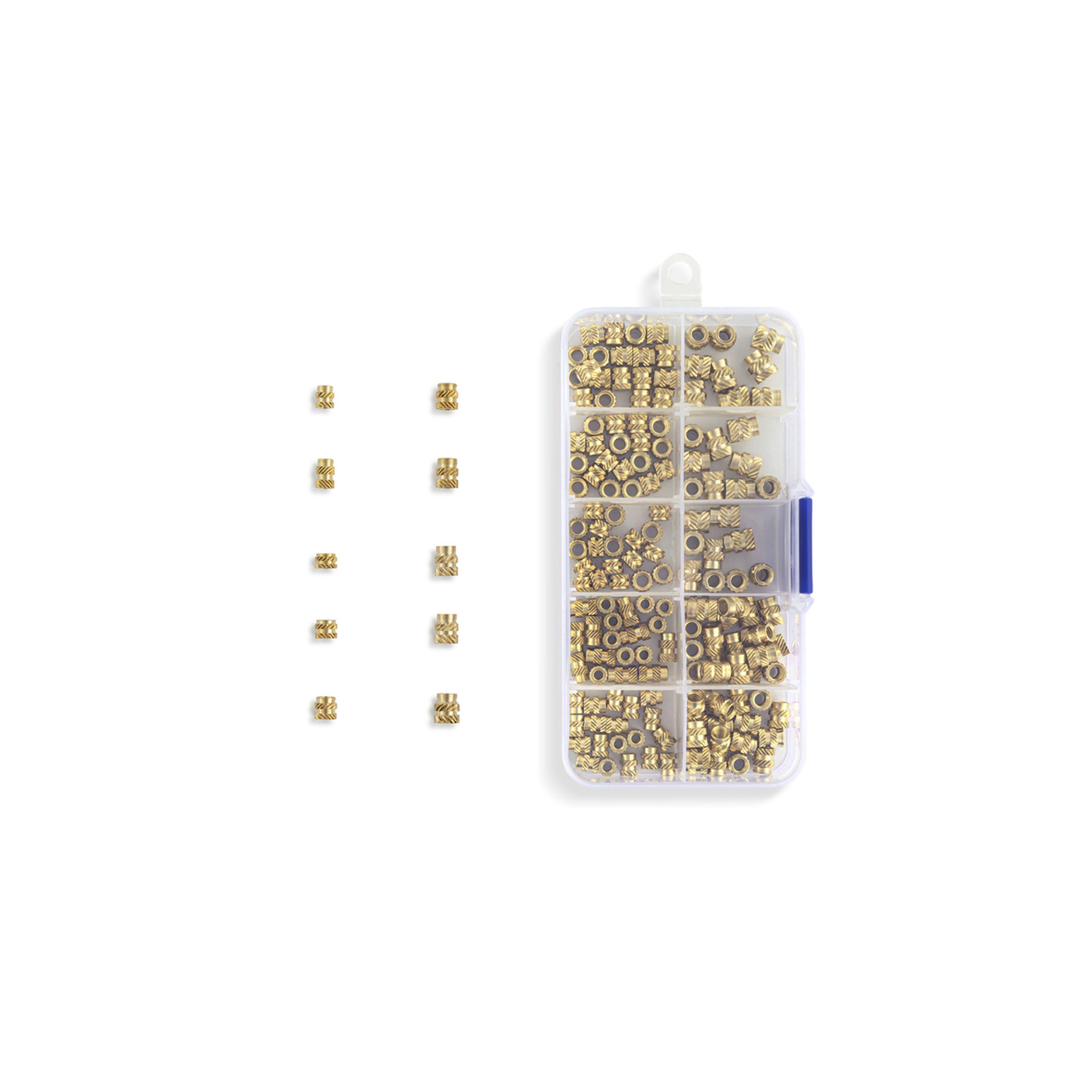 Bushing Thread Brass M3 and M4 set of 170