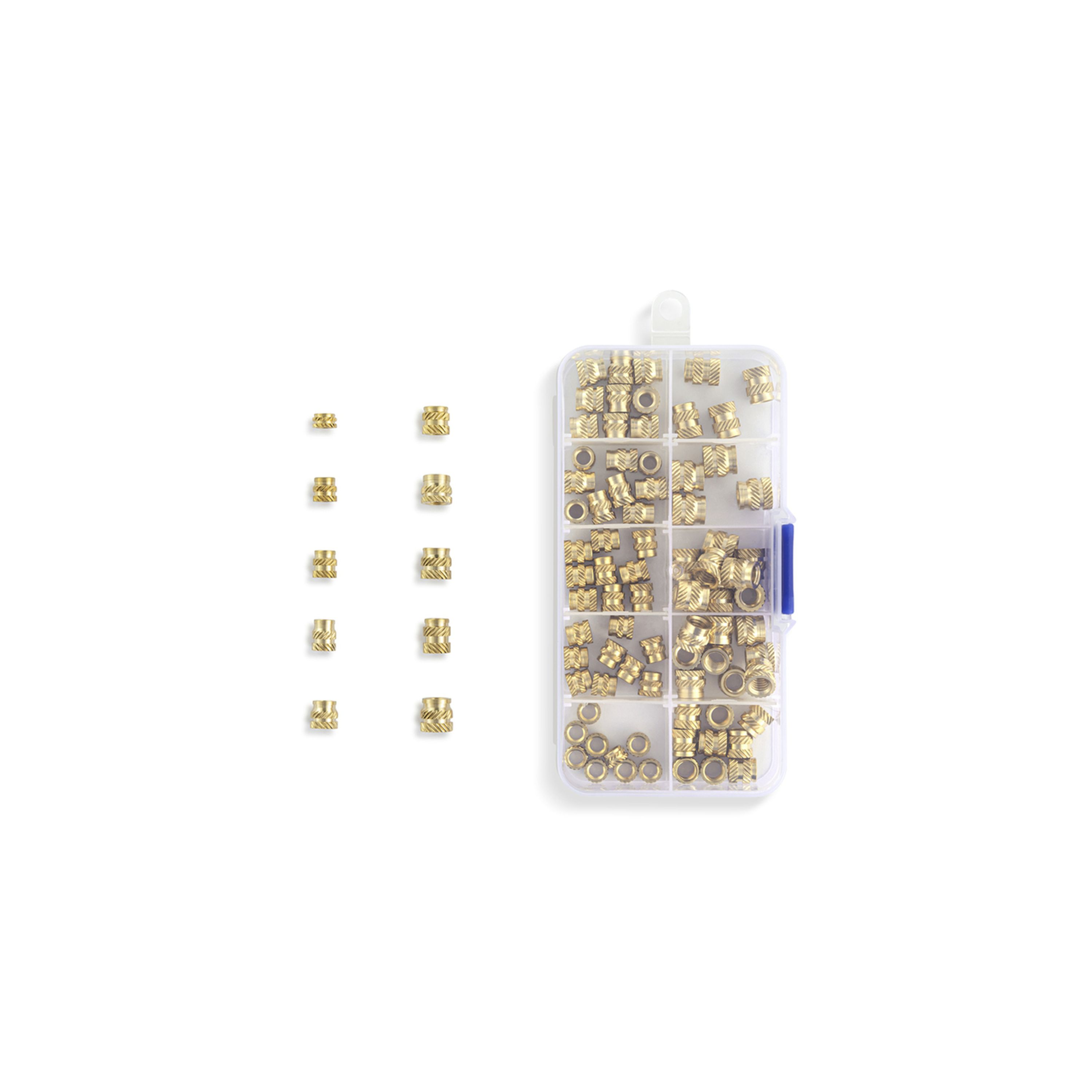Bushing Heat Press Brass M5 M6 Pack of 90