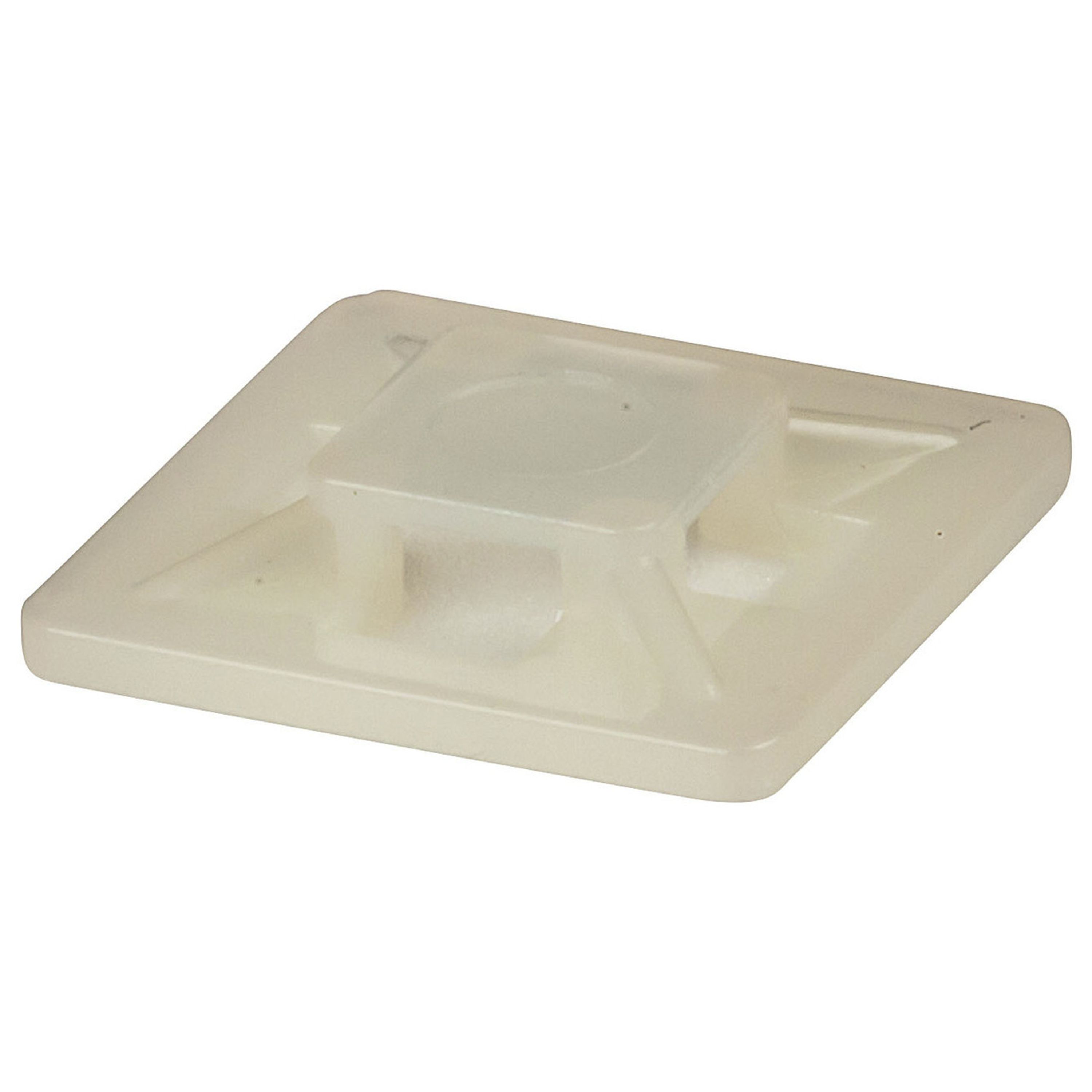 21mm Adhesive Cable Tie Mount Packet of 100
