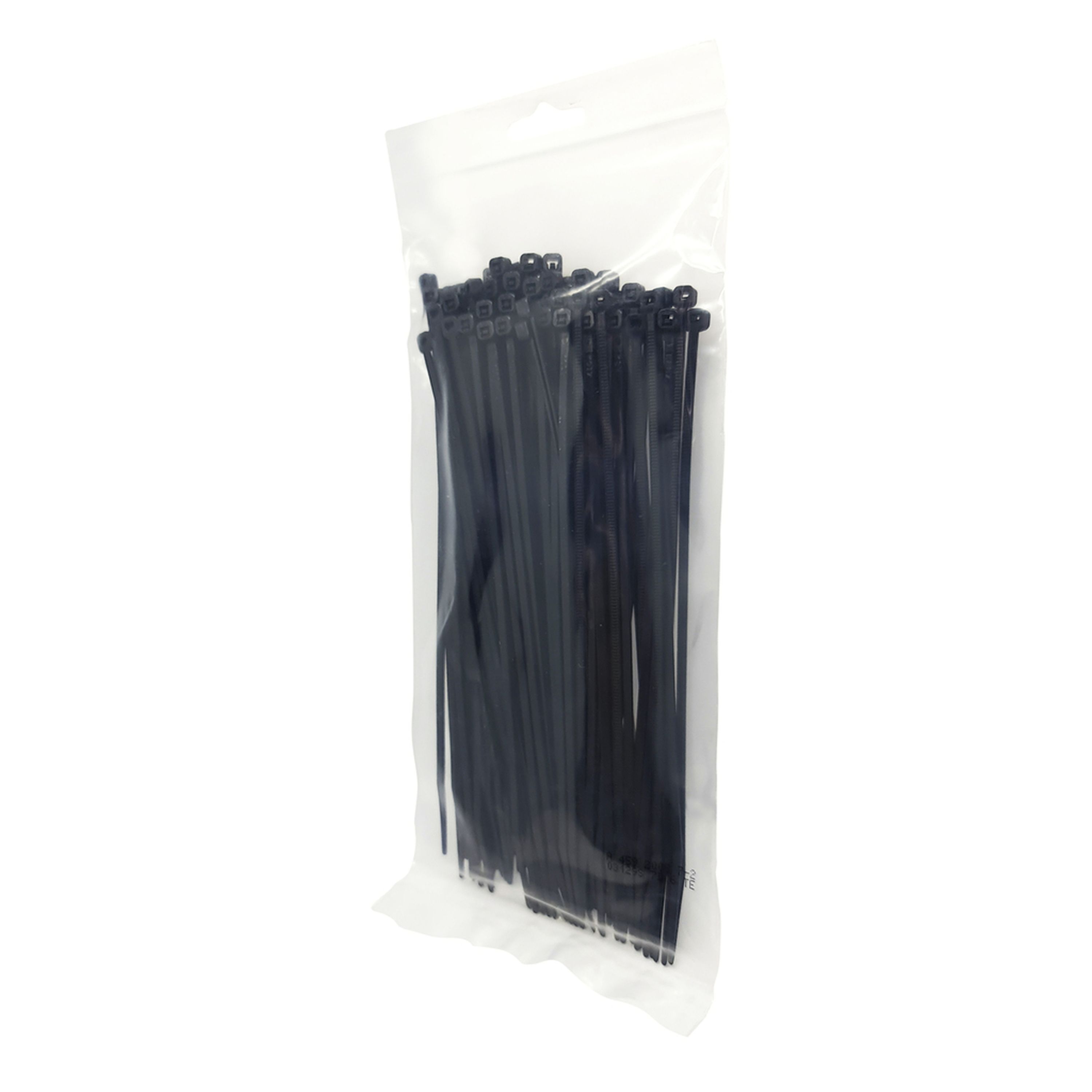 200mm Black Cable Ties - 100
