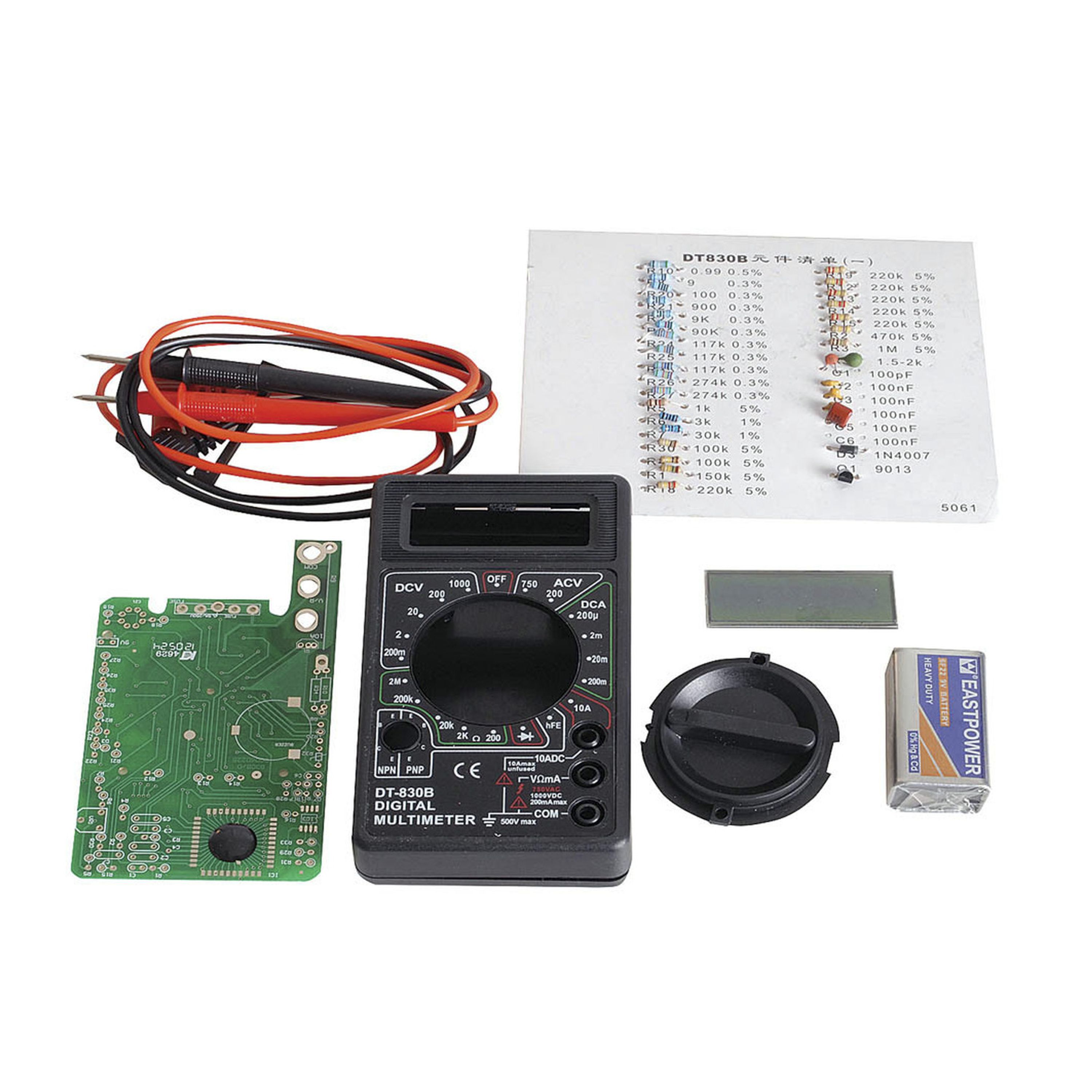 Digital Multimeter Kit