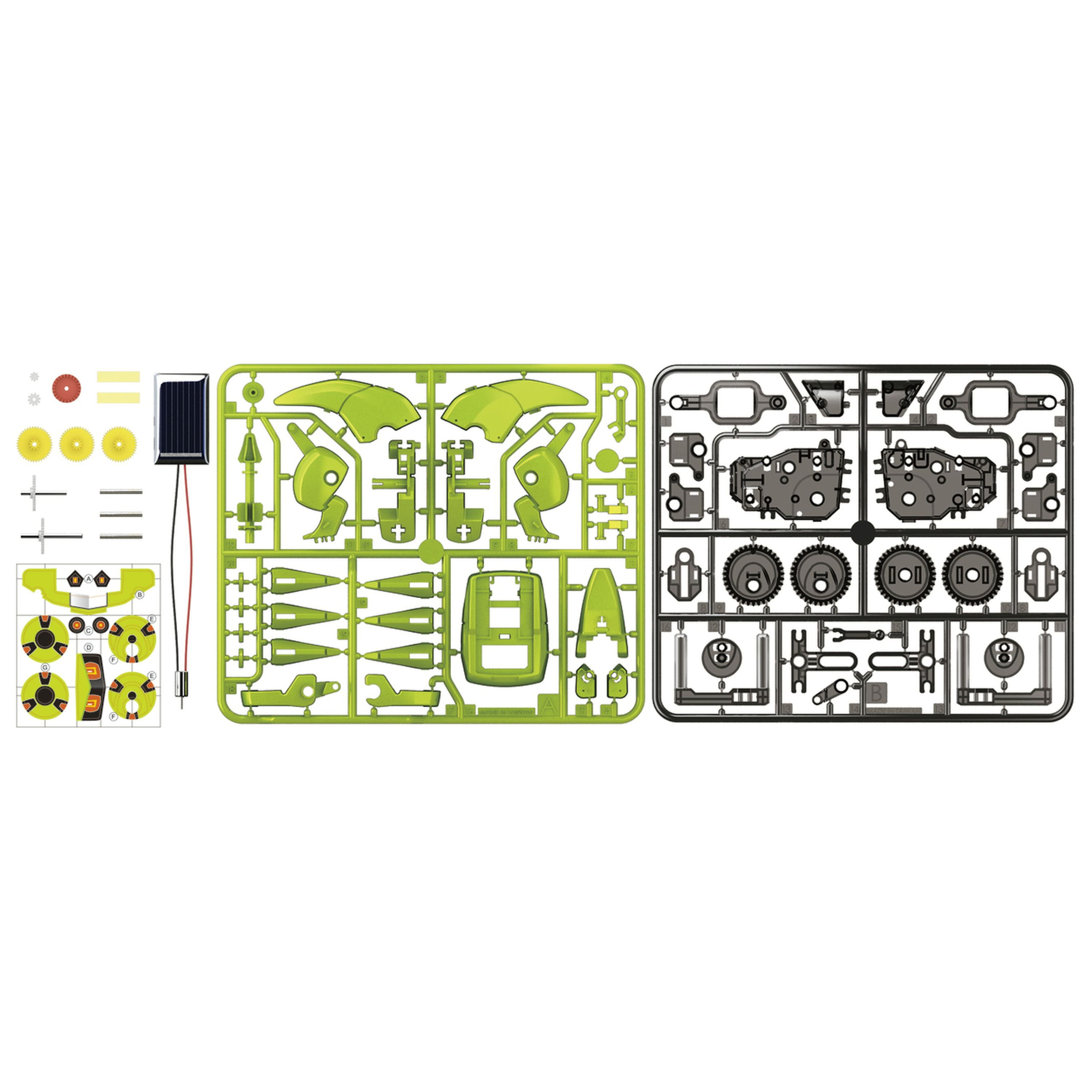 4 in 1 Transforming Solar Robot Kit