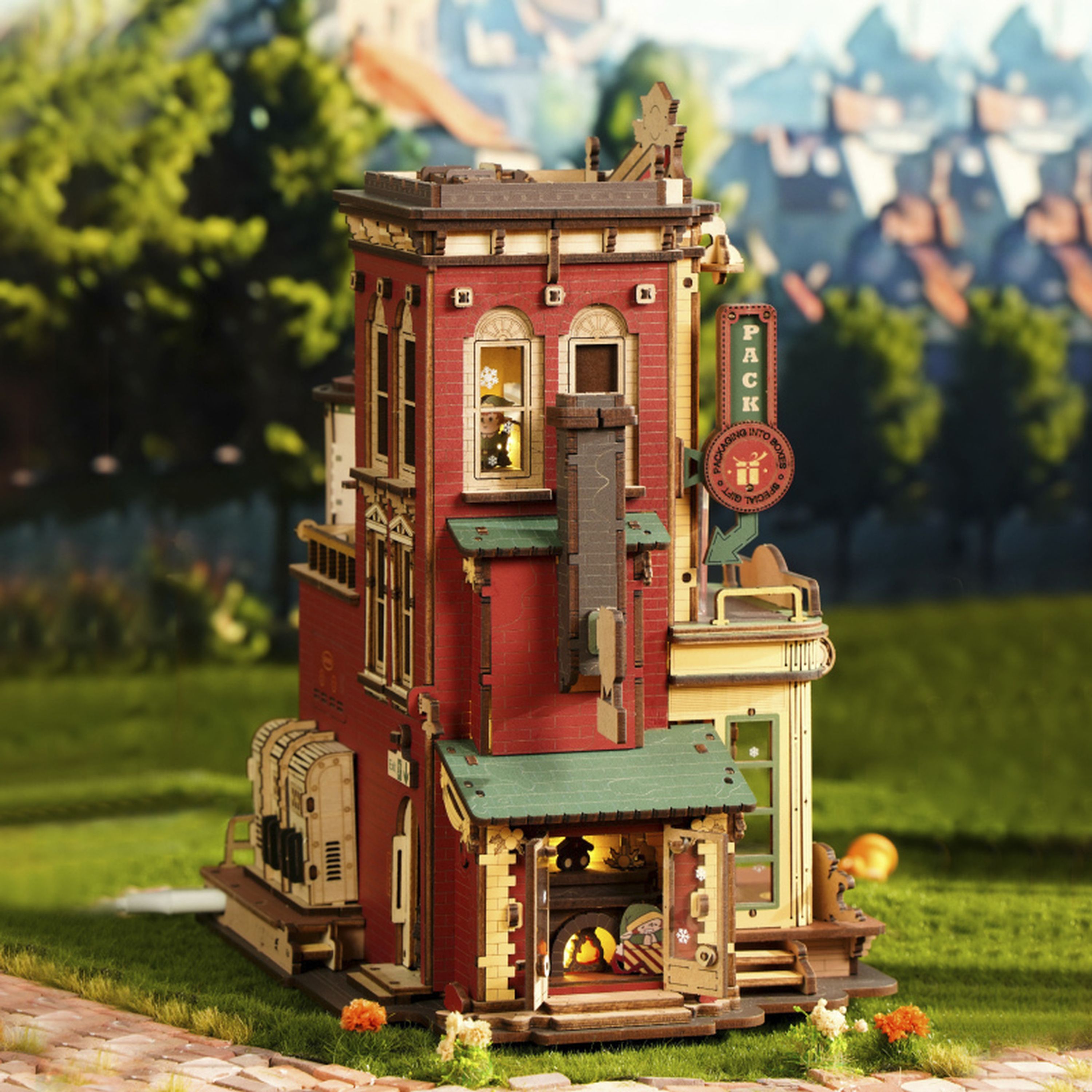 ROKR Dream Gift Factory Wooden Music Box Construction Kit