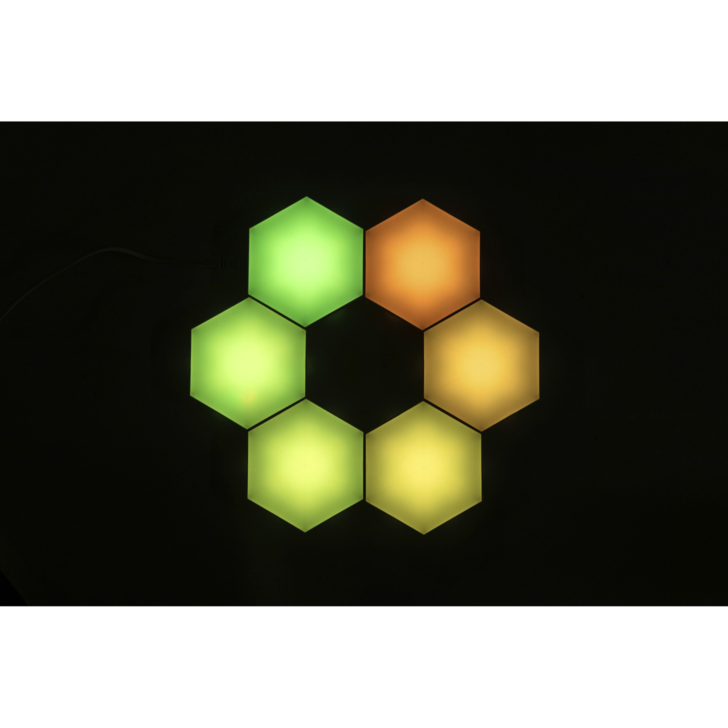 Smart RGB LED Hex Panel Kit 6 pack 