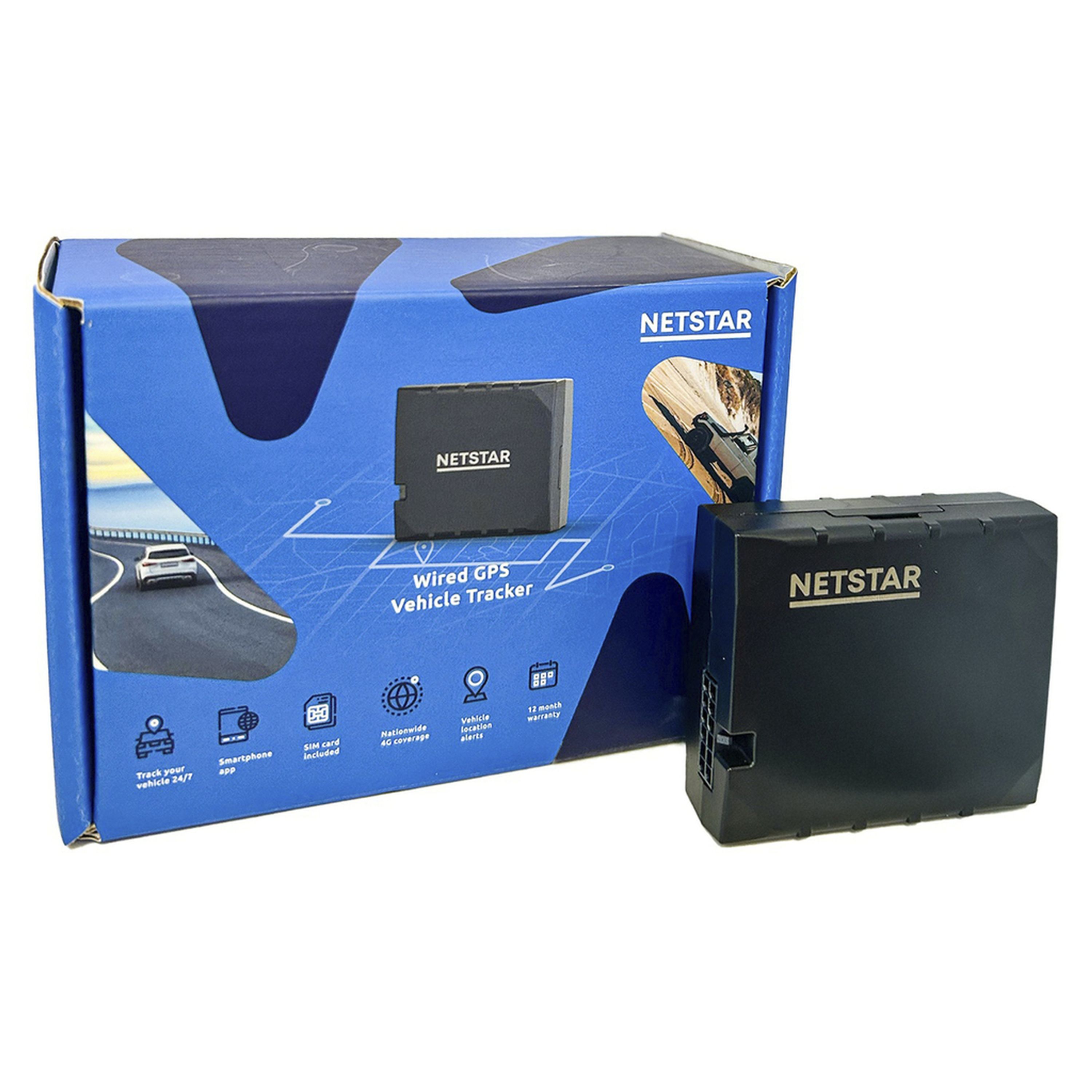 Netstar Wired 4G GPS Vehicle Tracker IP64