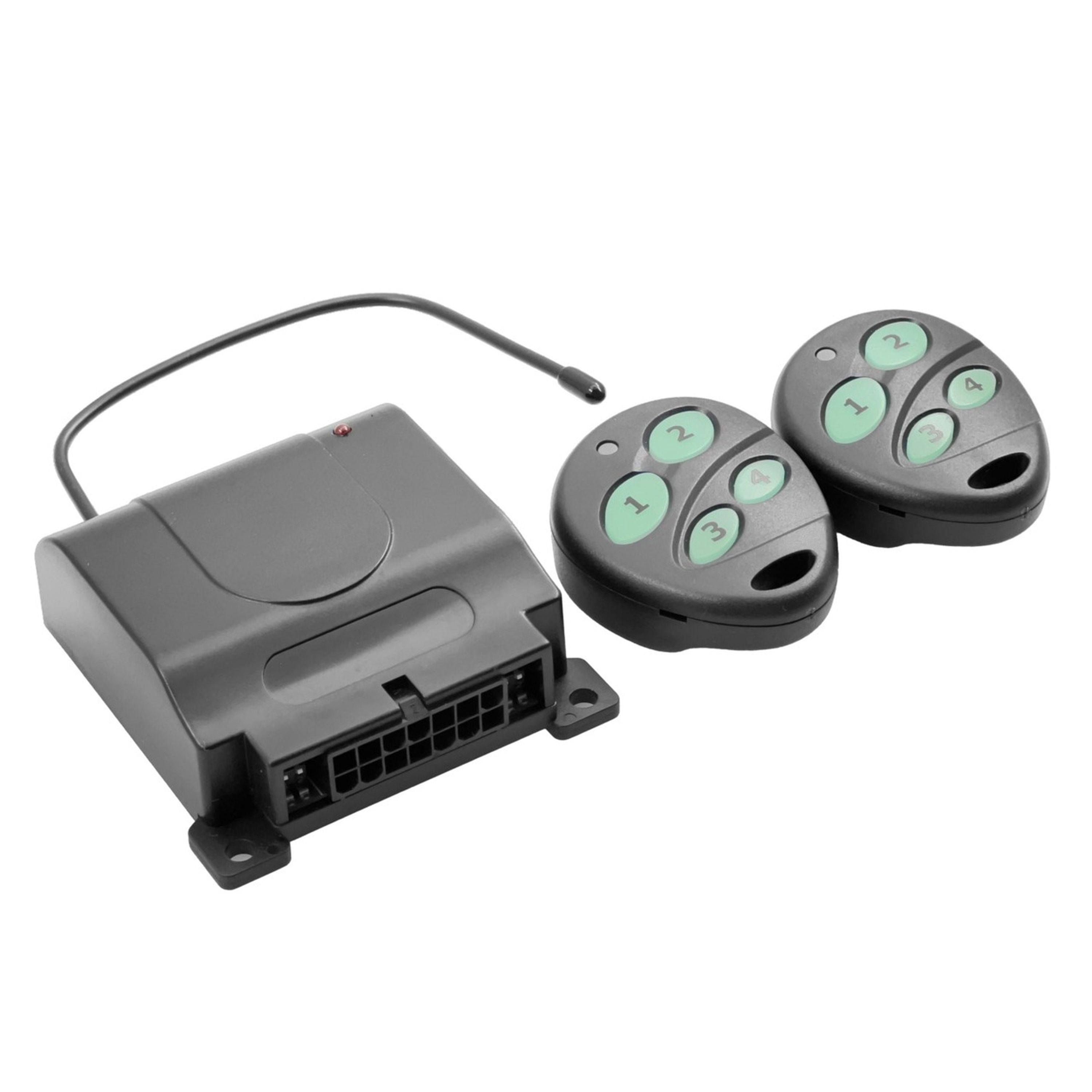 4-Channel W/less Rmt Ctrl Relay with 2 Key Fob