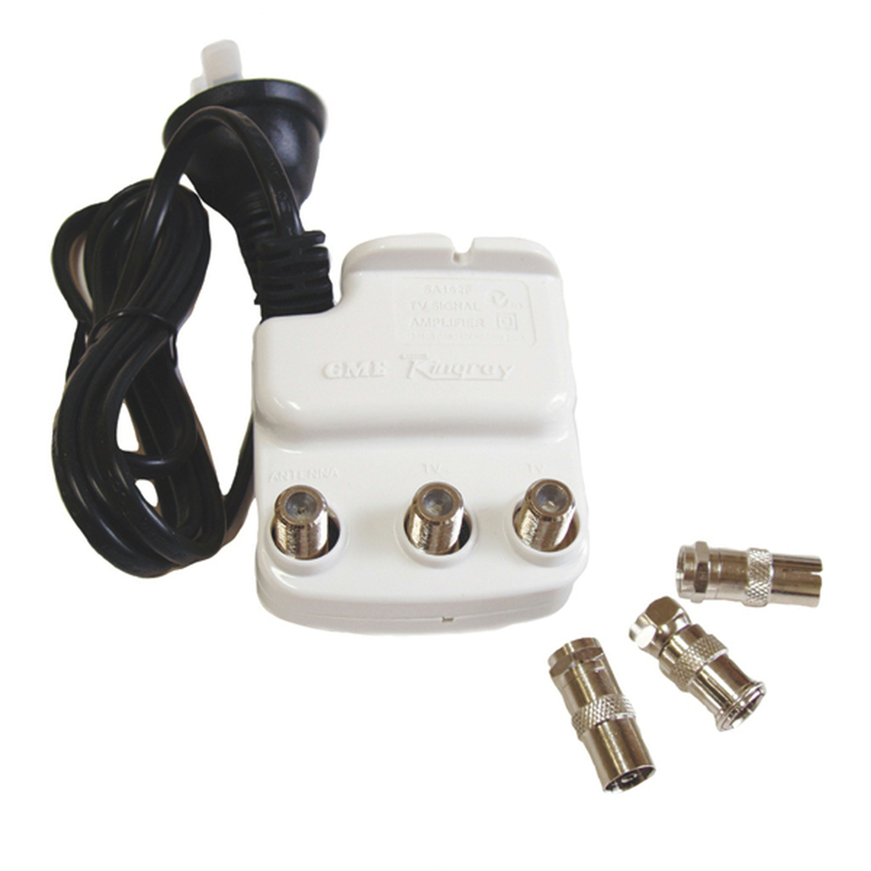 2-Way Indoor TV Amplifier/Splitter