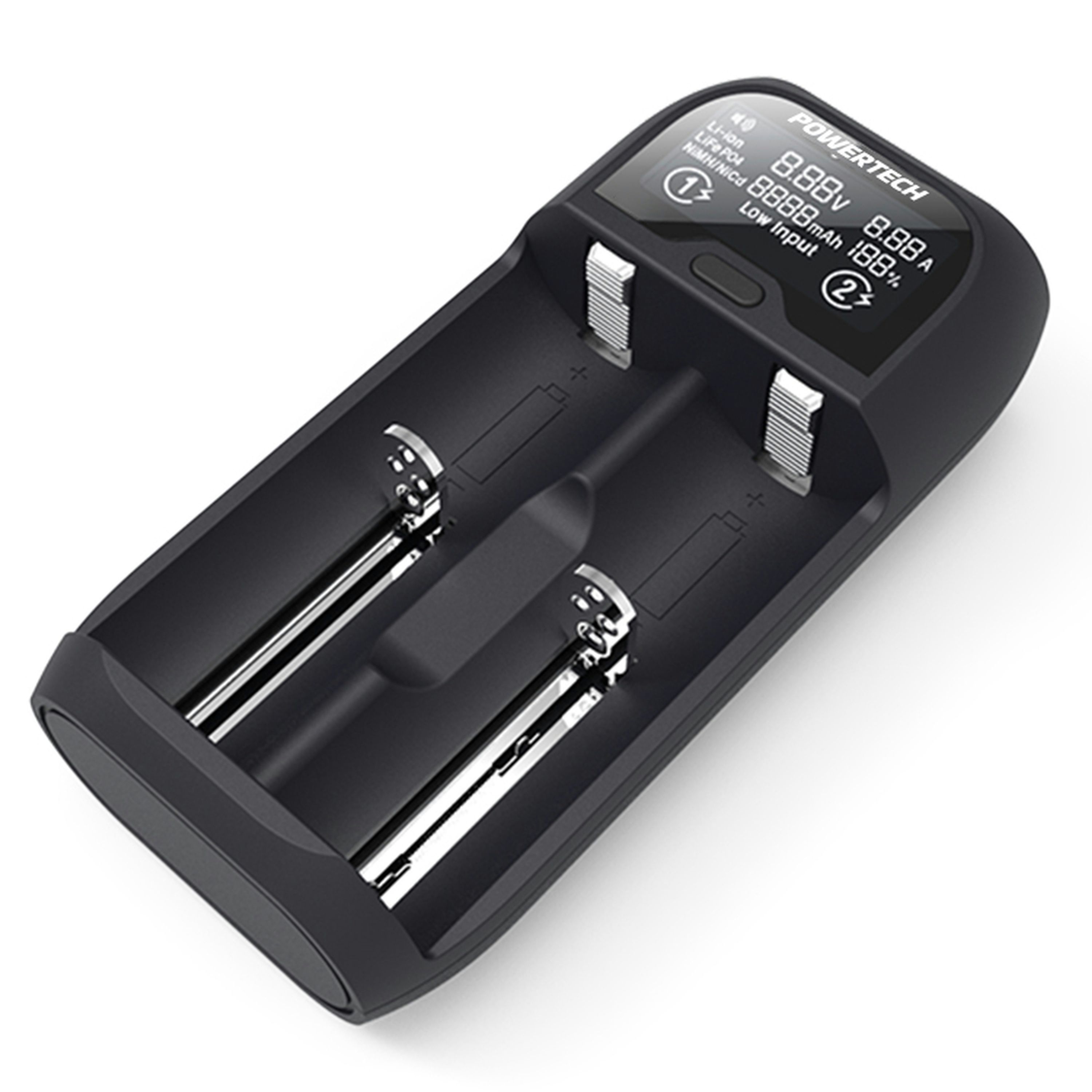 2-Channel Universal Fast Charger with LCD