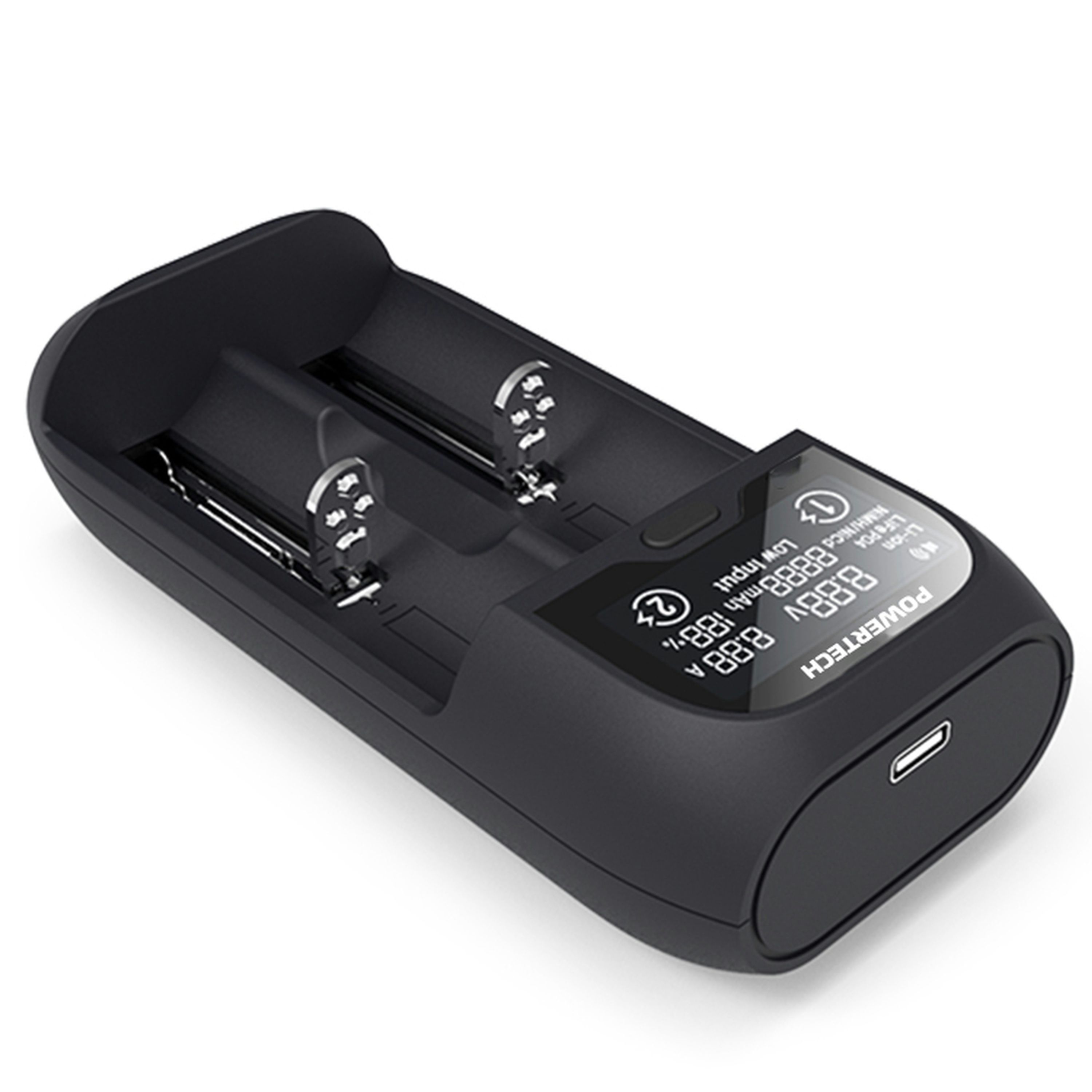 2-Channel Universal Fast Charger with LCD