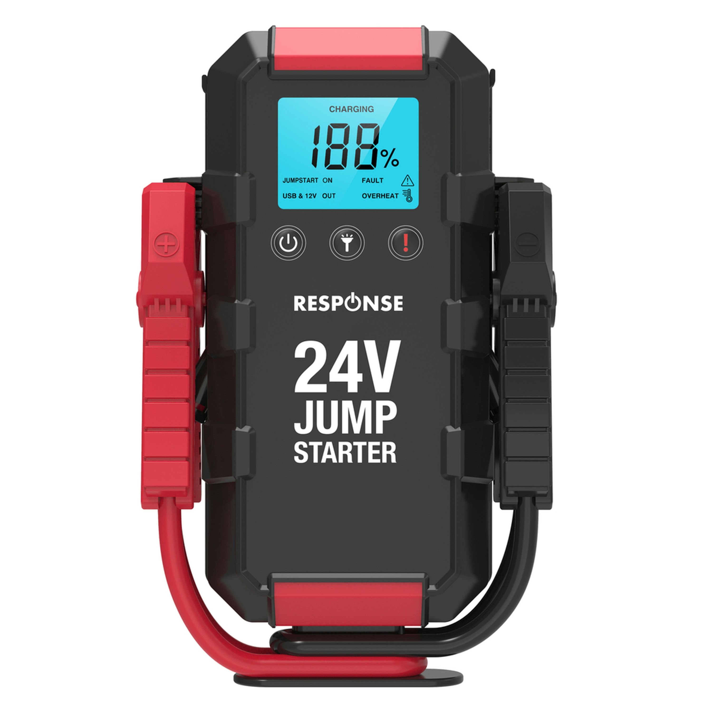 Ultra High Capacity 24V 1200A Lithium Jump Starter and Powerbank