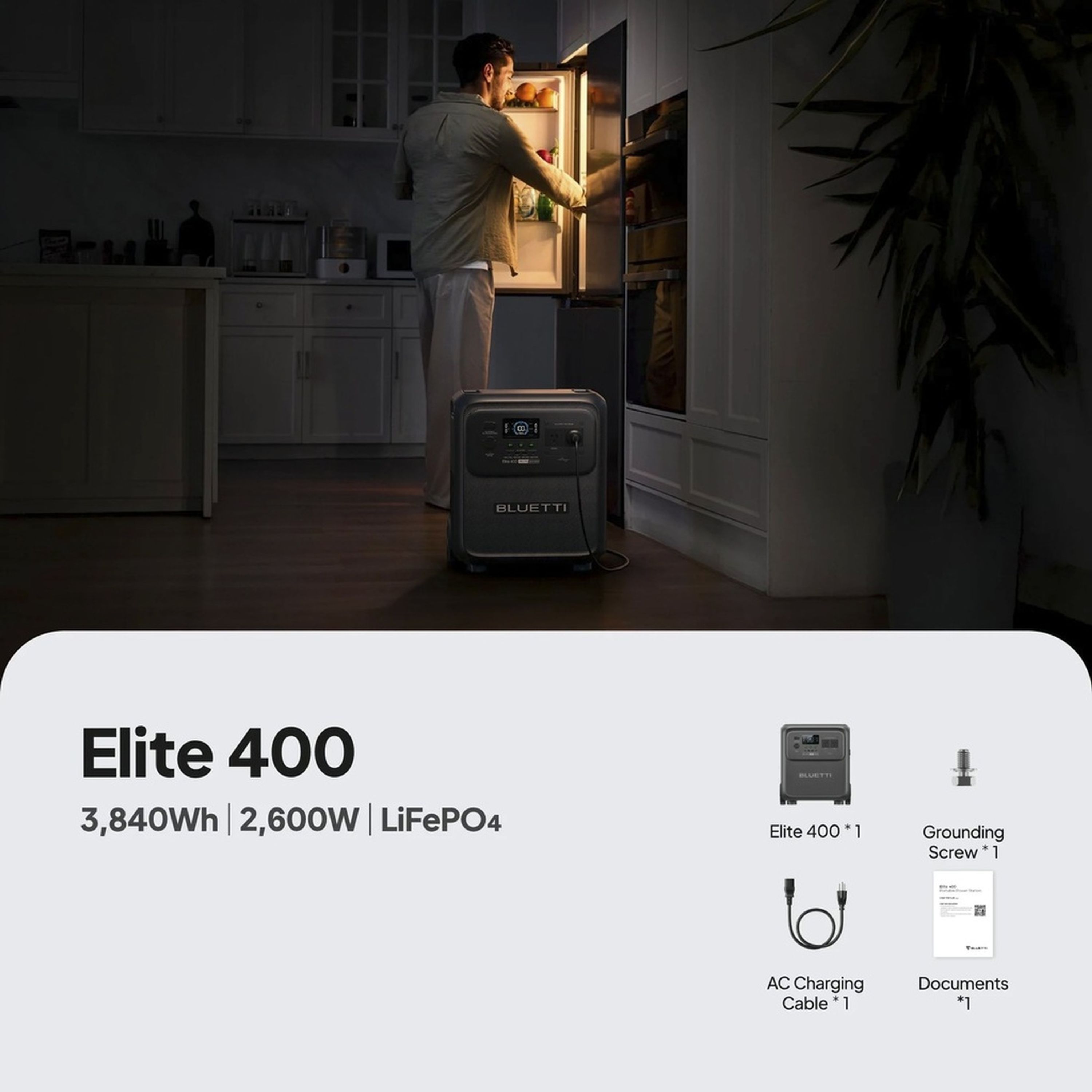 Bluetti Elite 400 Portable Power Station