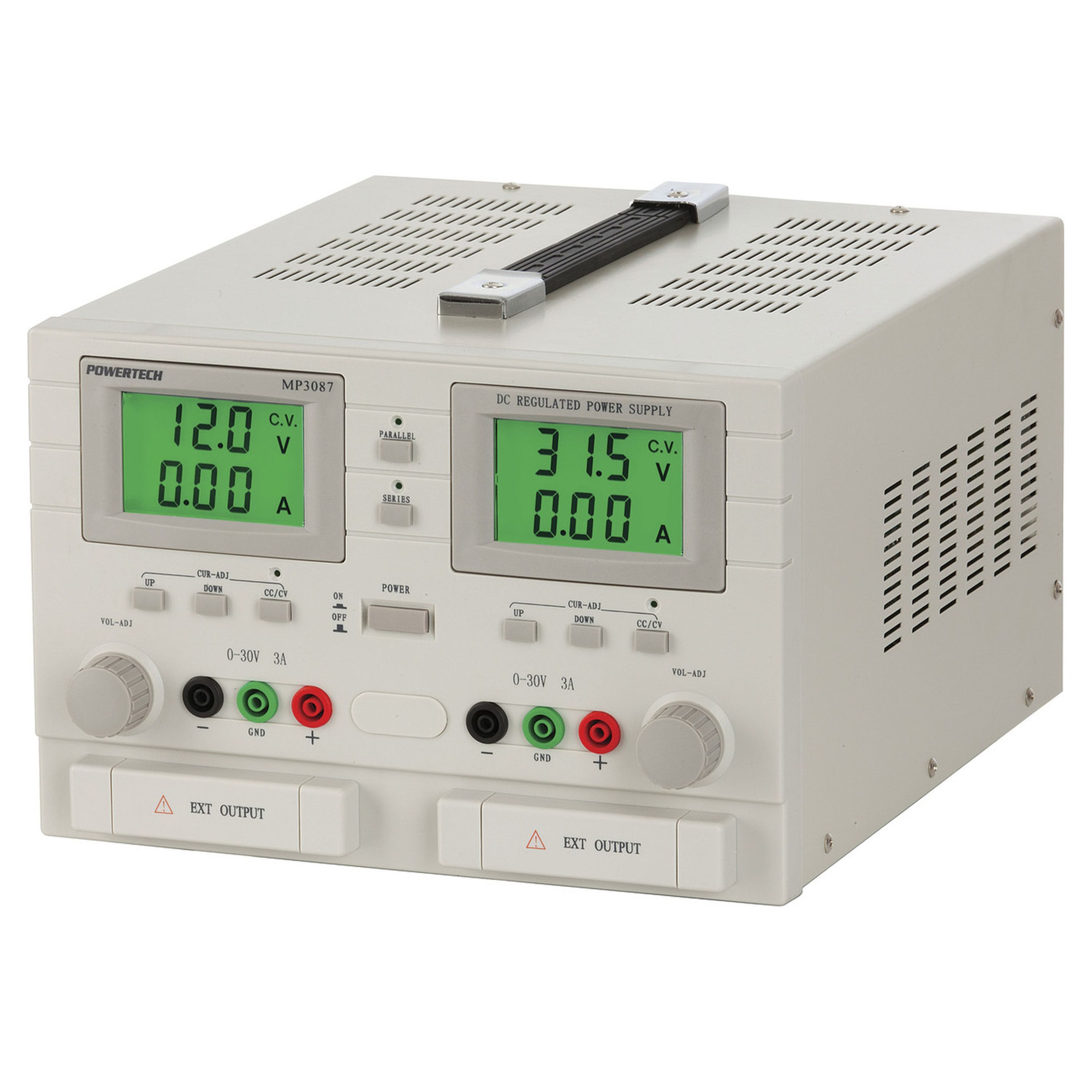 0 to 31.5 VDC Dual Output Dual Tracking Laboratory Power Supply