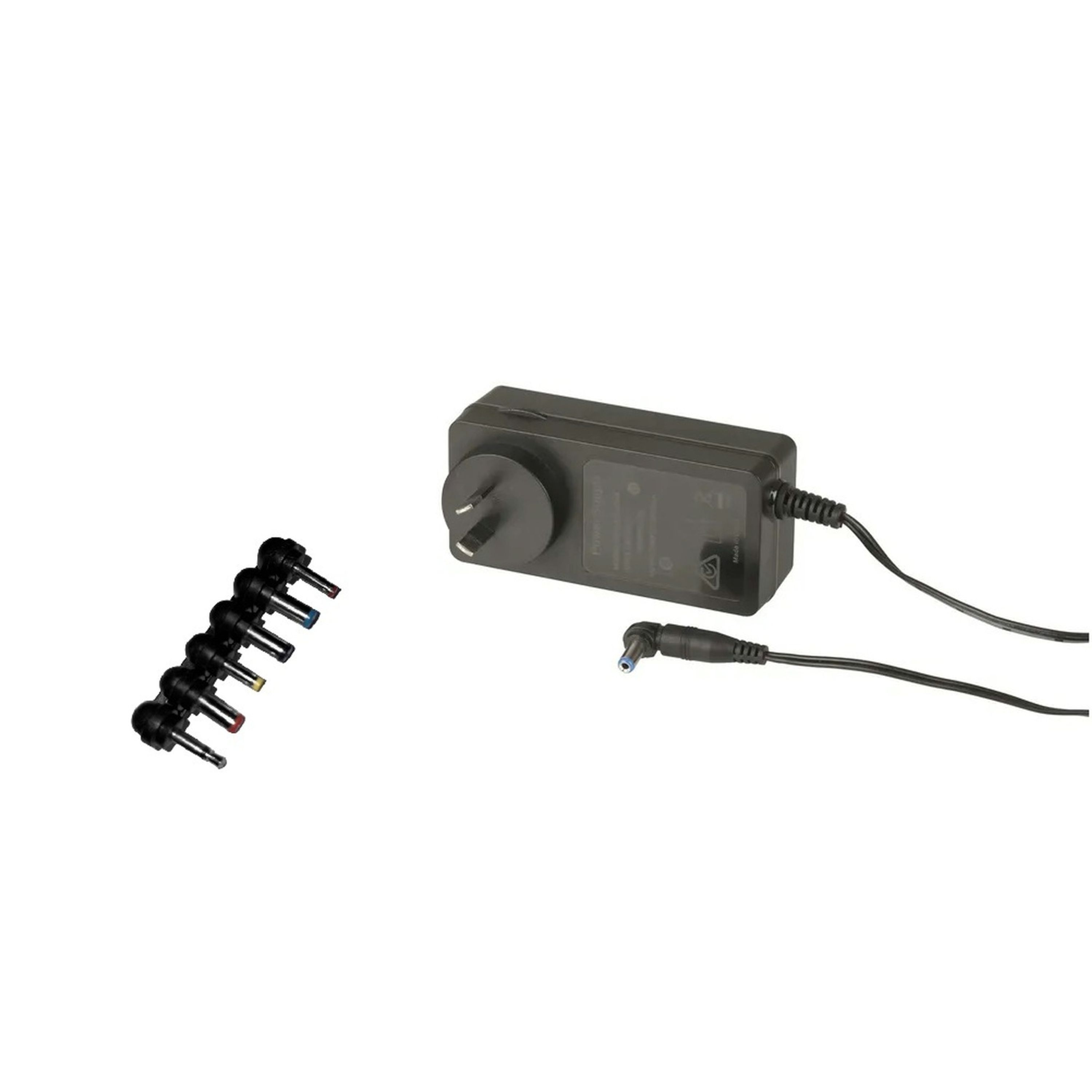 24VDC 2.5A 65W Switchmode Mains Adaptor with 7 Changeable Plugs