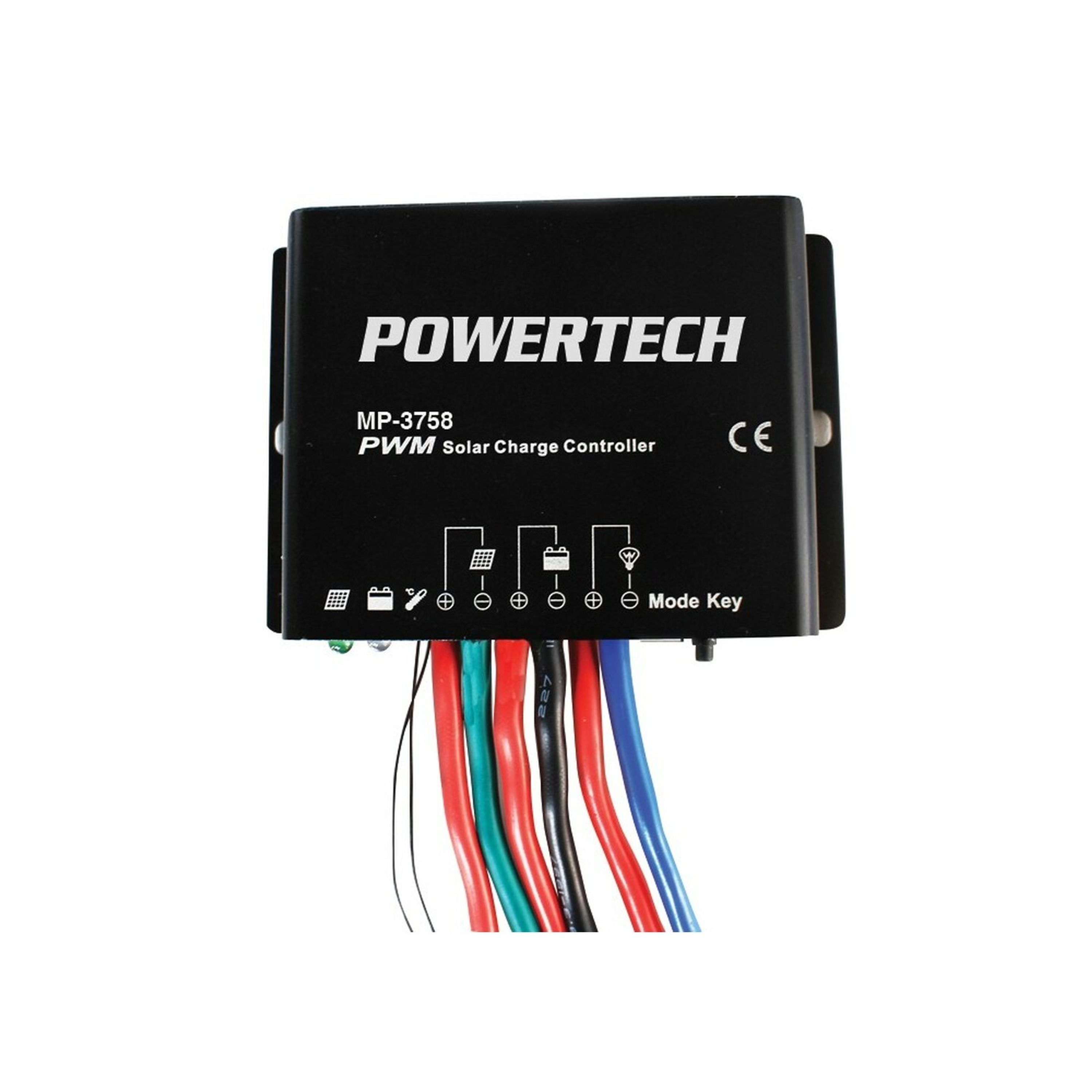 20A PWM Solar Charge Controller 12/24V with Timer Function IP67