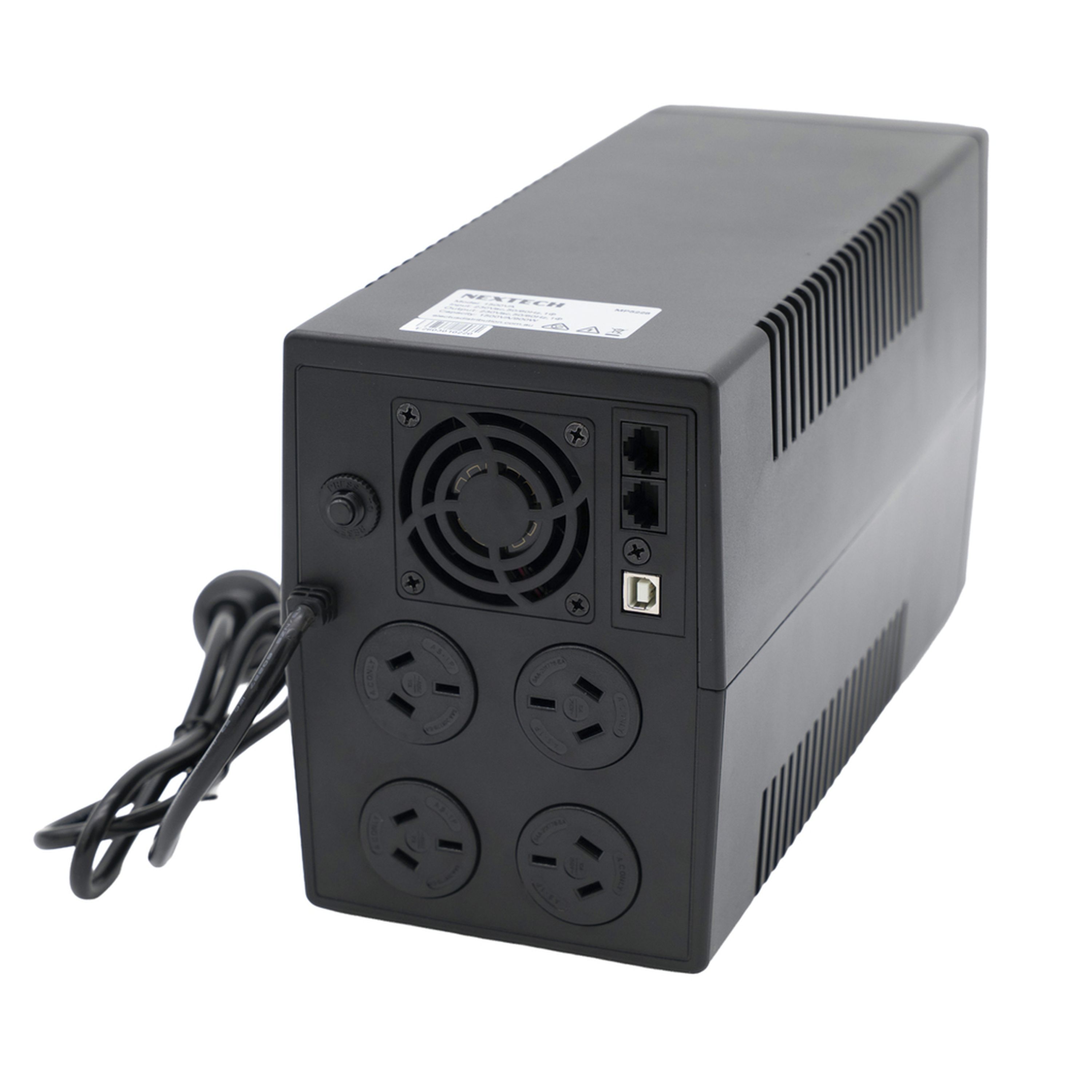 1500VA/900W 230VAC UPS with LCD and USB